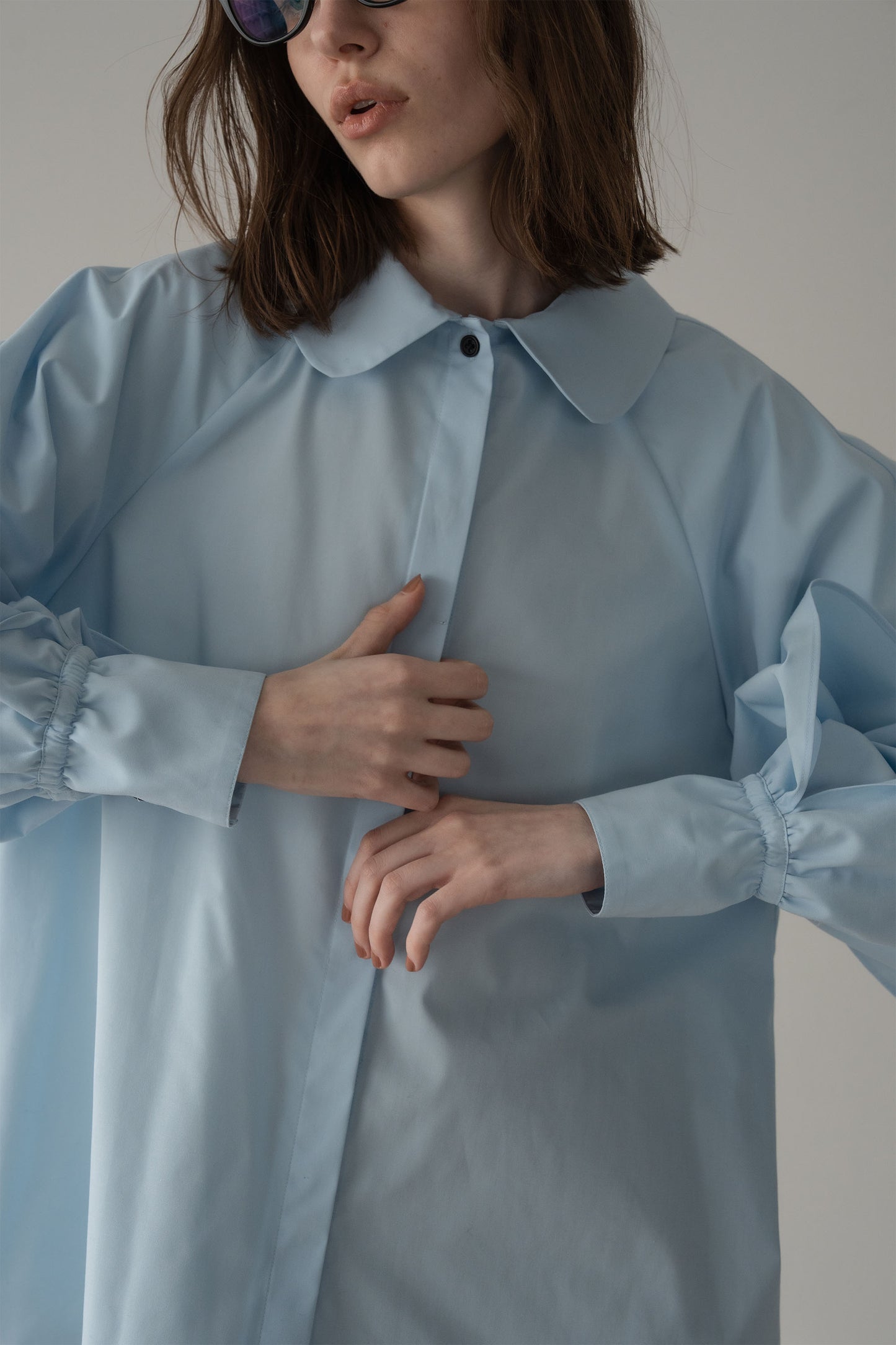 チューリップブラウス【BLUE】