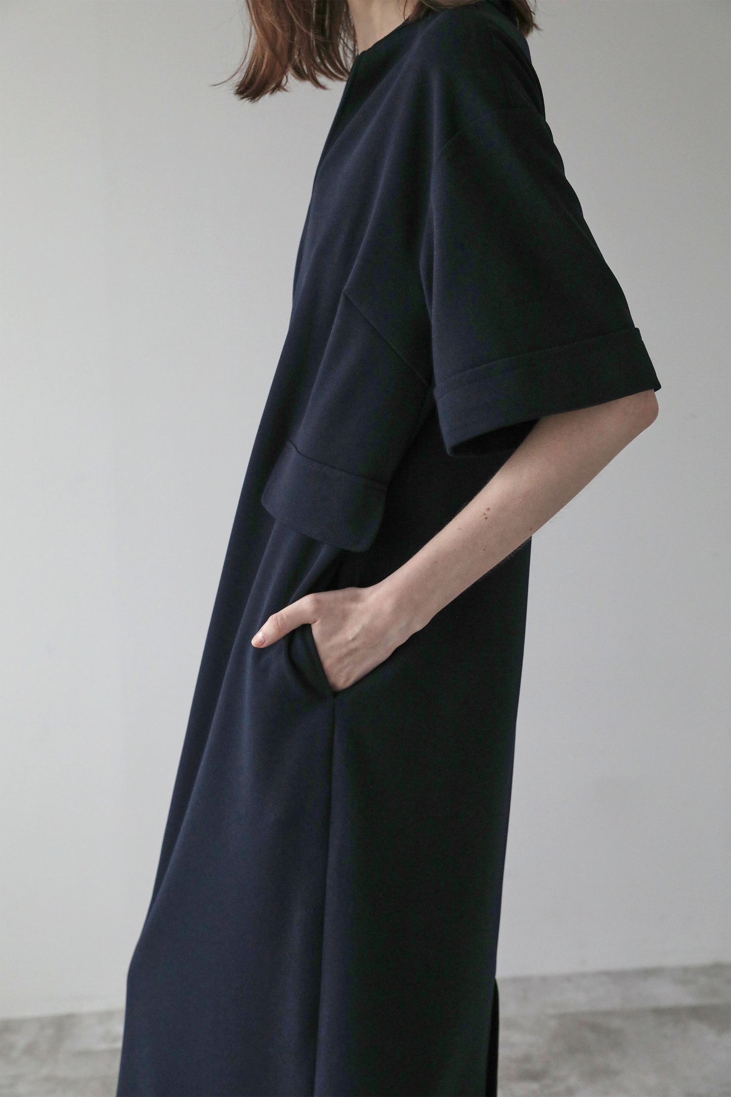【予約販売5月末配送】ジョーゼットOP【NAVY】