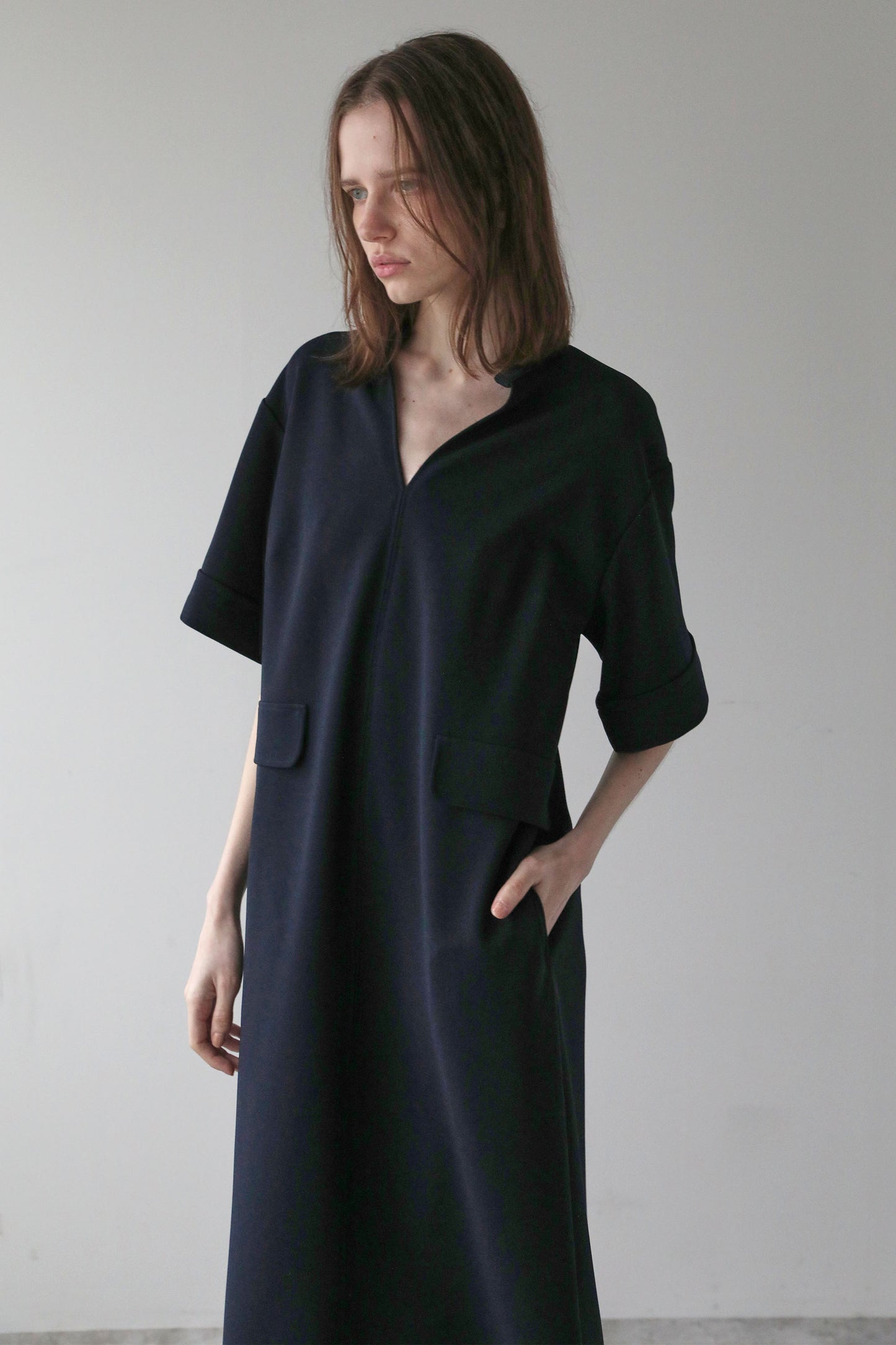 【予約販売5月末配送】ジョーゼットOP【NAVY】