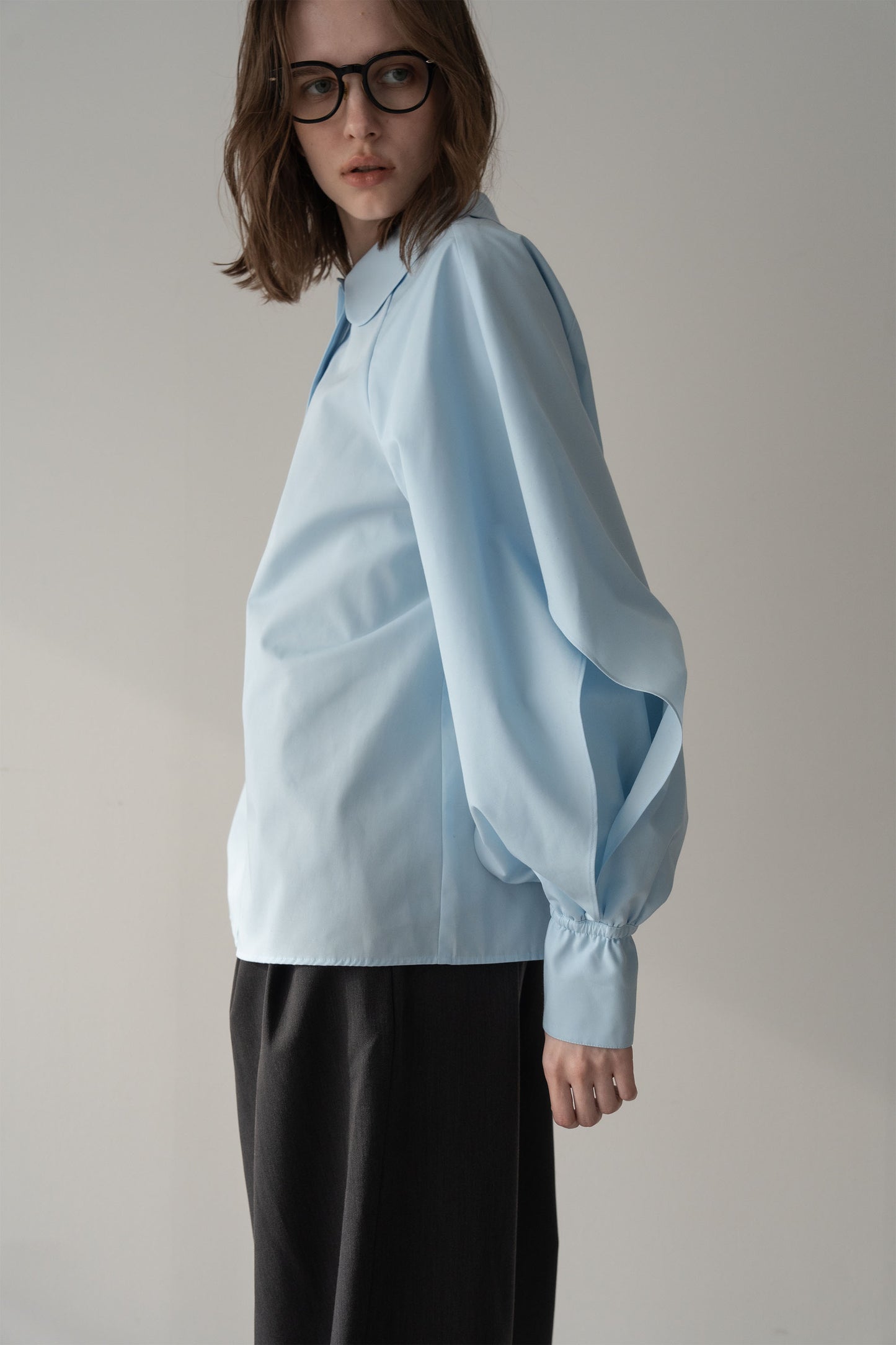 チューリップブラウス【BLUE】