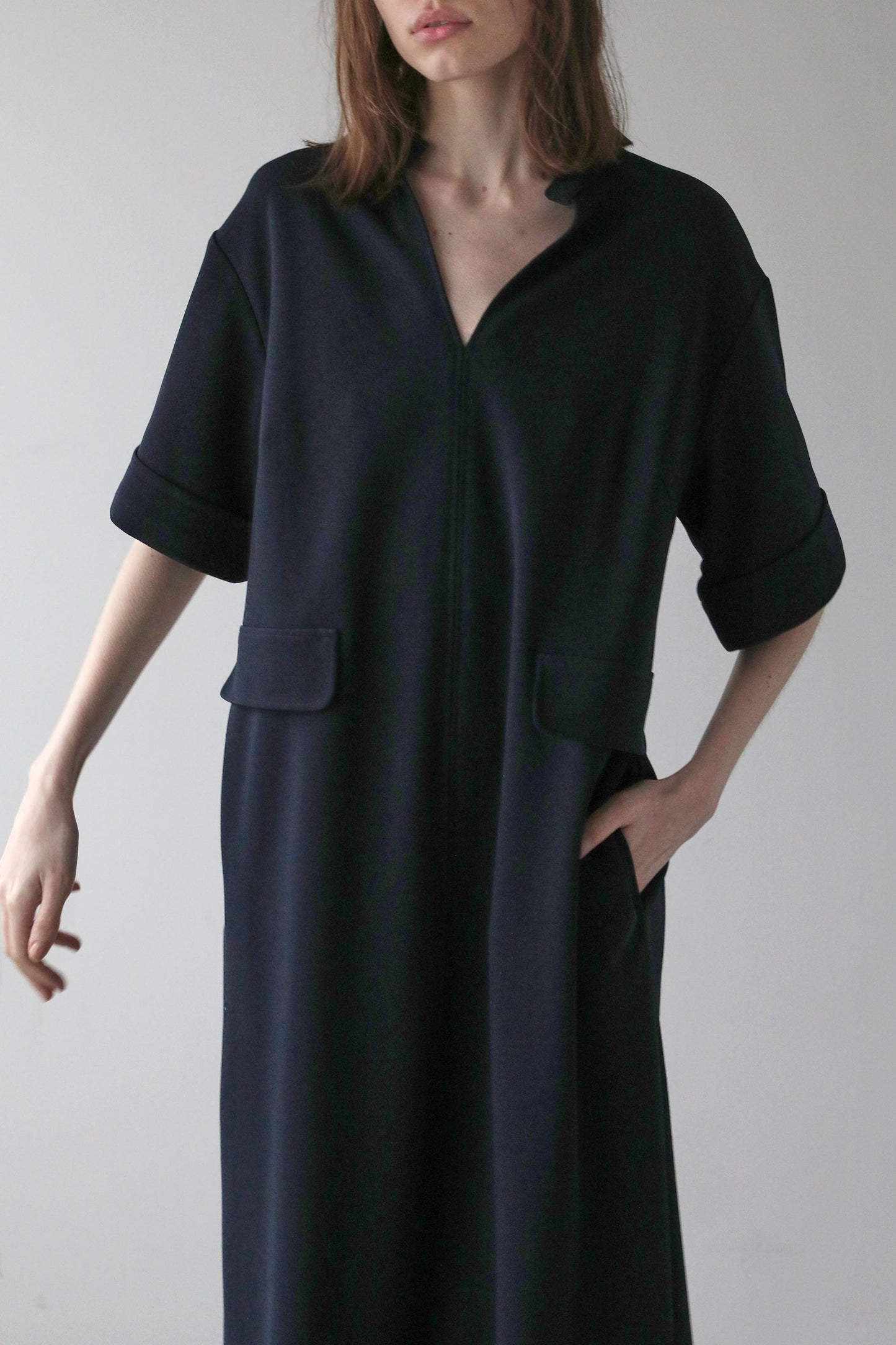 【予約販売5月末配送】ジョーゼットOP【NAVY】