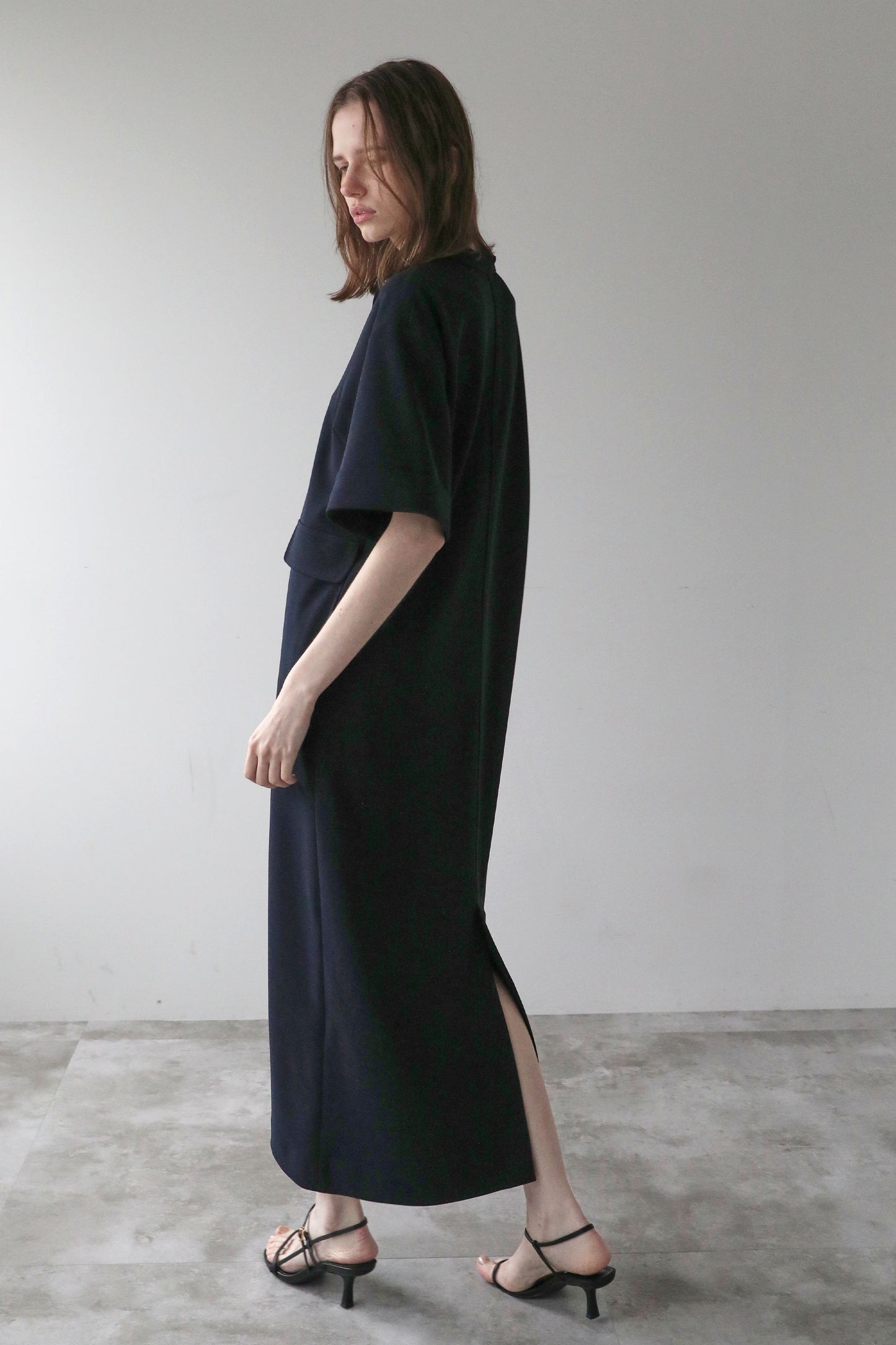 【予約販売5月末配送】ジョーゼットOP【NAVY】