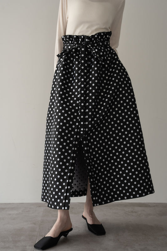 ドットスカート【BLACK】