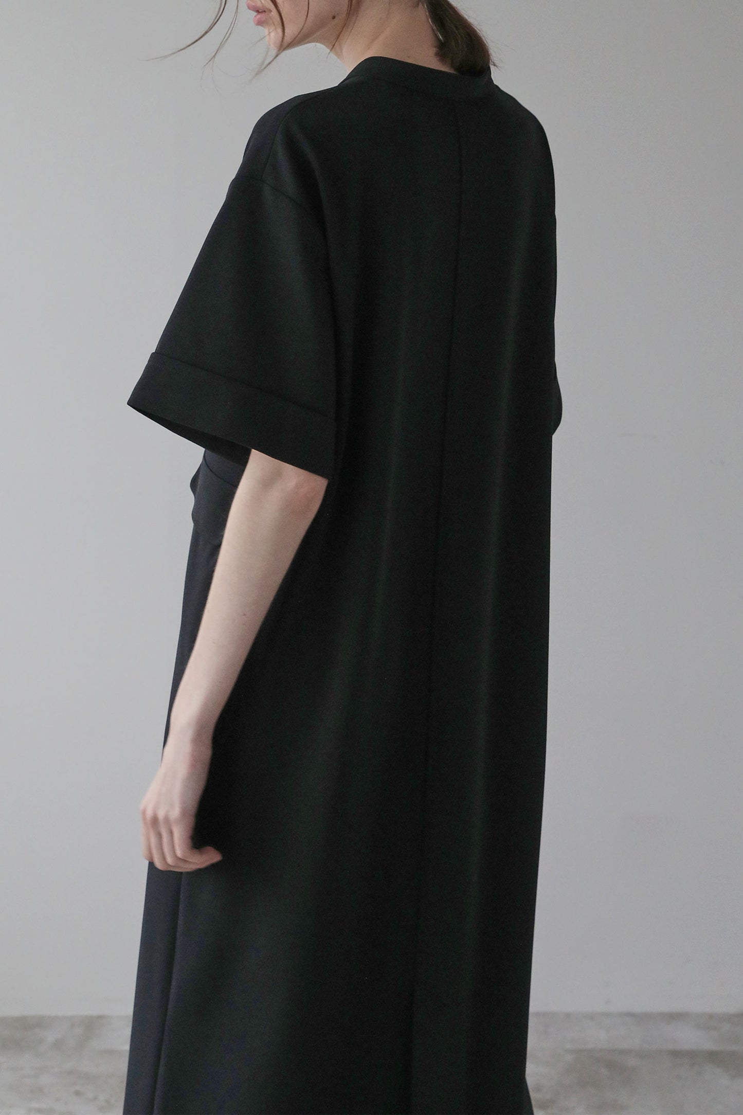 [Pre-order, shipping at the end of June] Georgette OP [BLACK]
