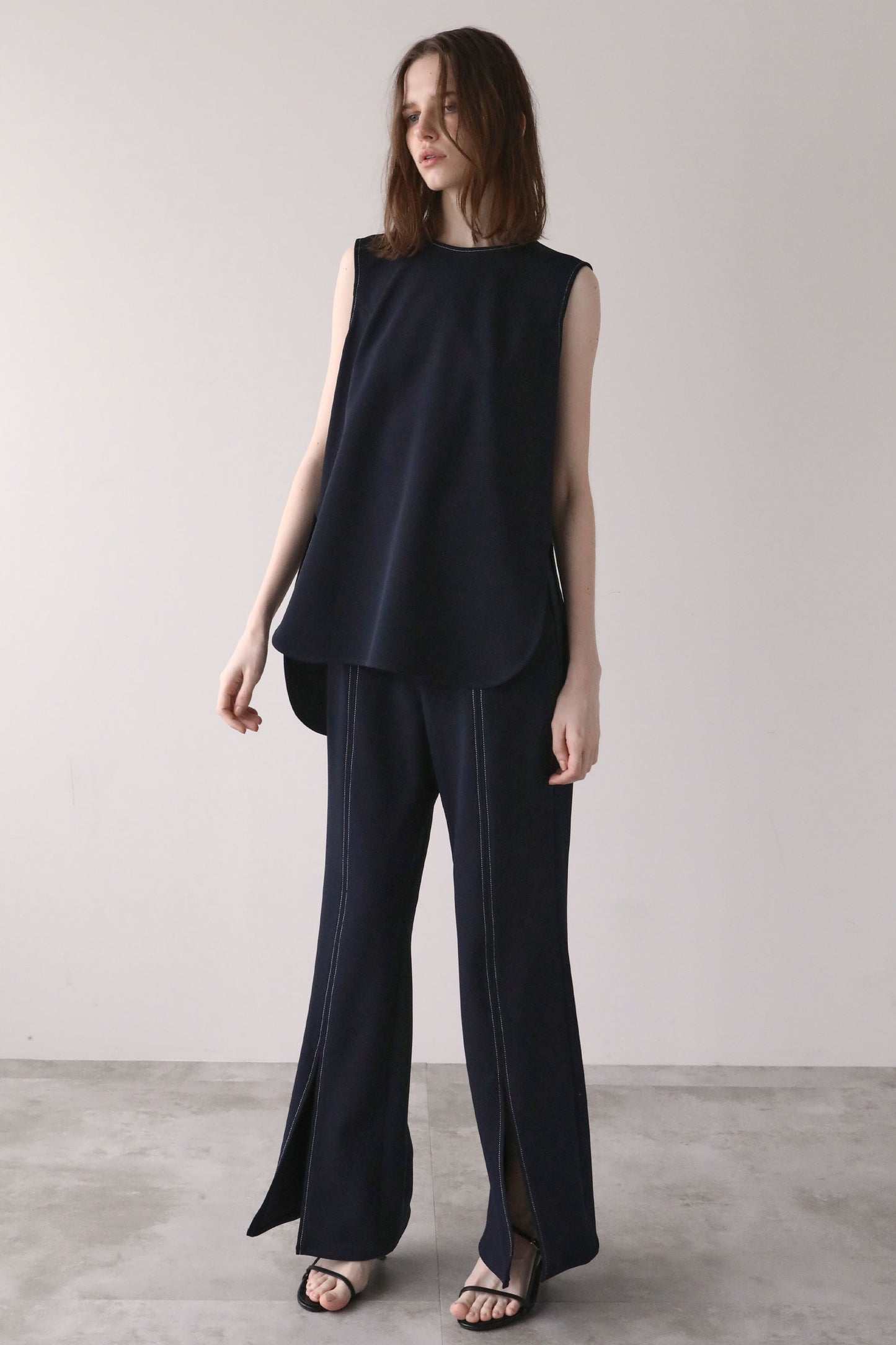 Georgette PT [NAVY]