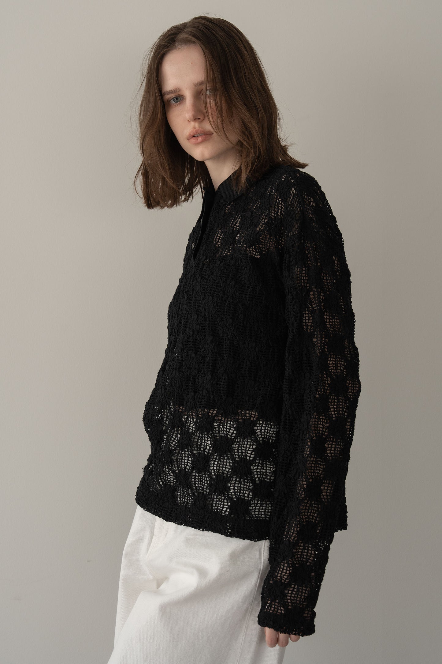 レースポロ【BLACK】