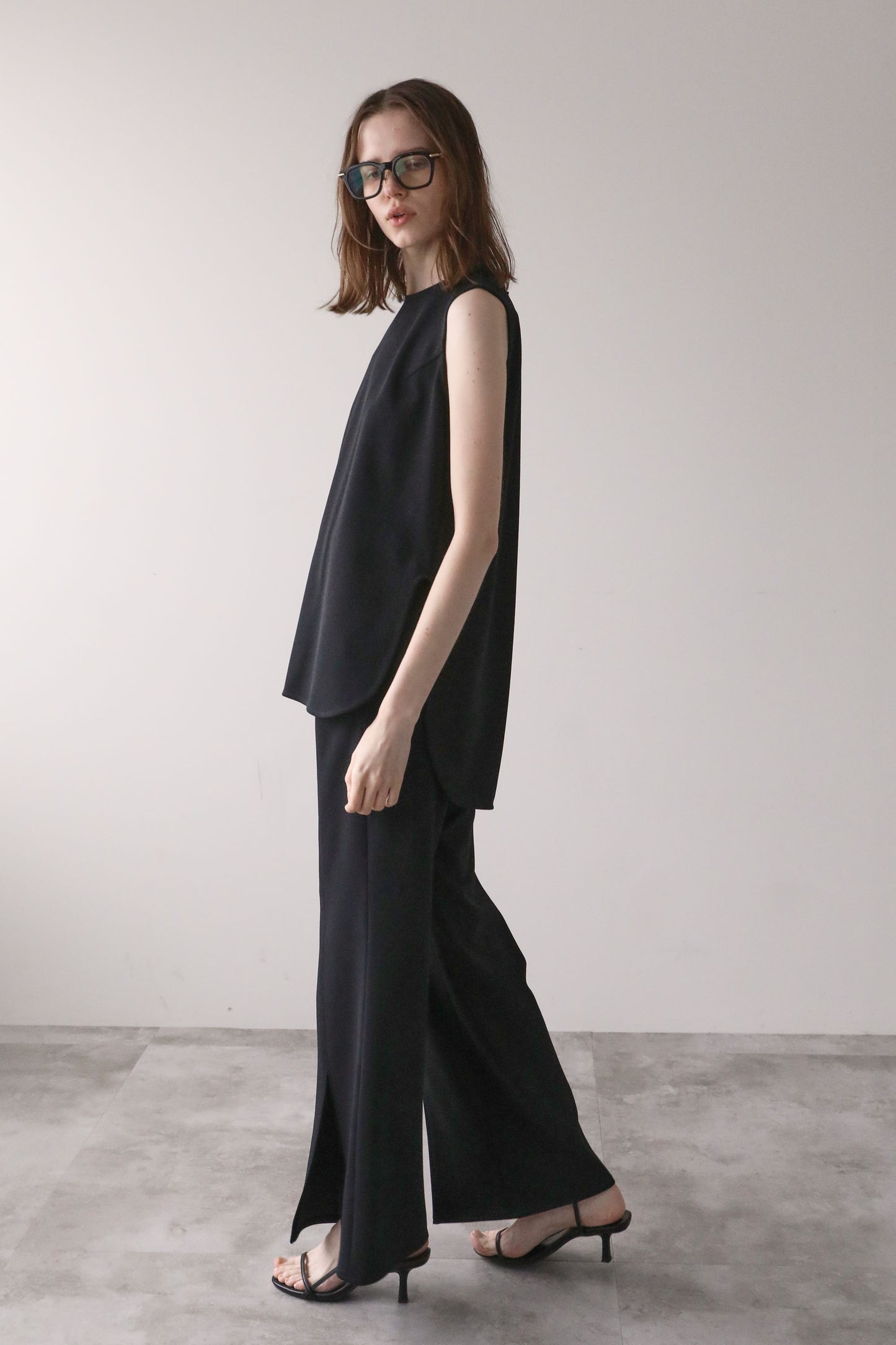 Georgette PT [BLACK]