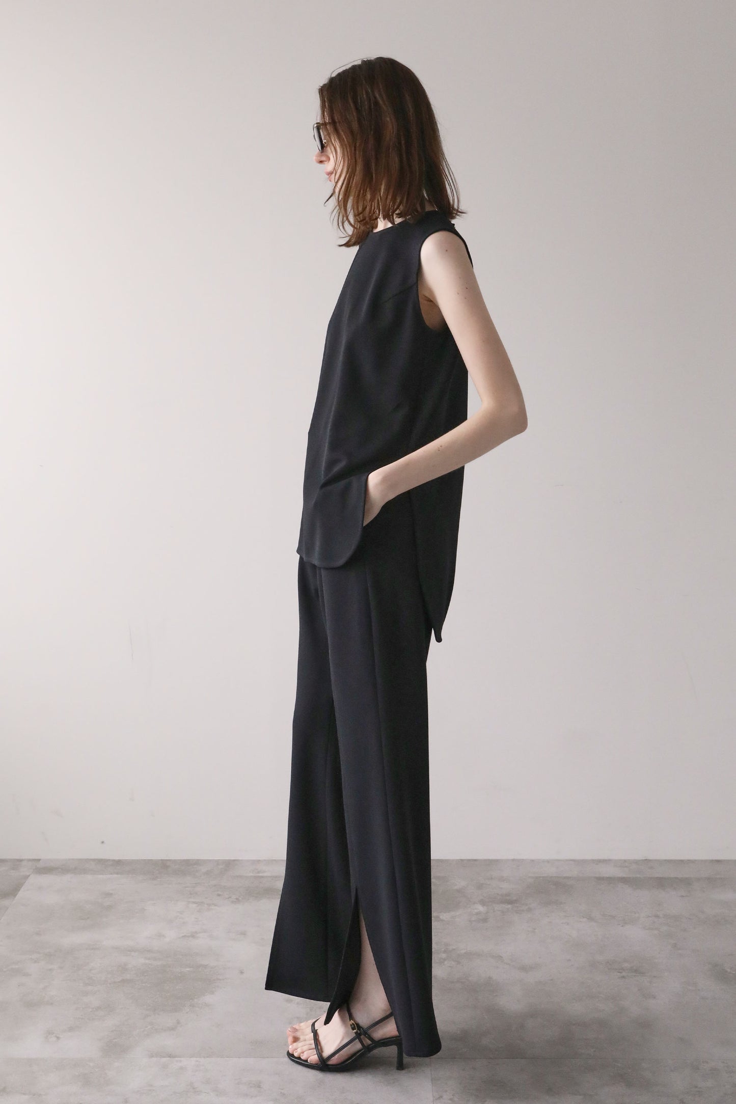 Georgette PT [BLACK]
