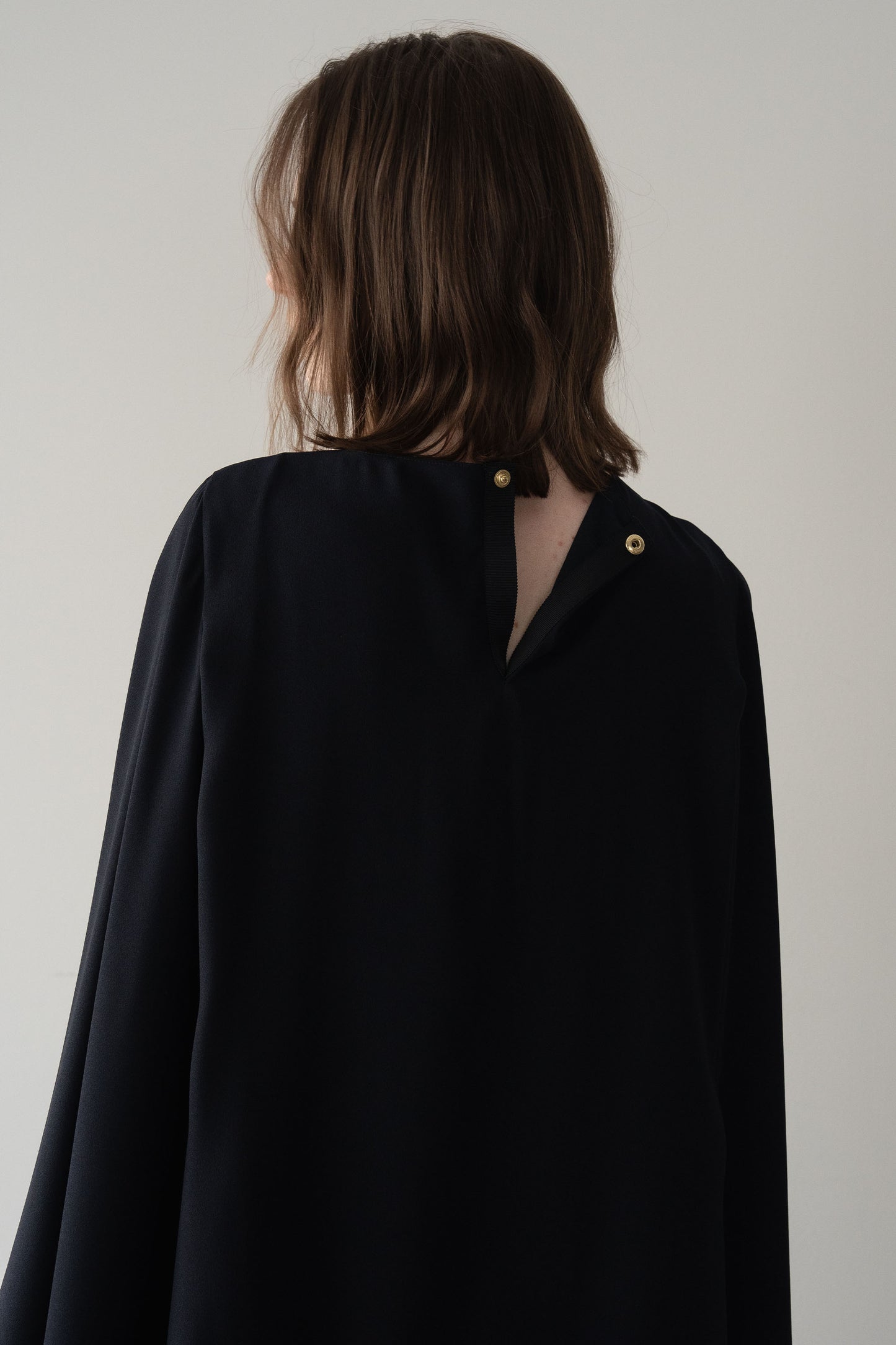 ポンチョブラウス【NAVY】