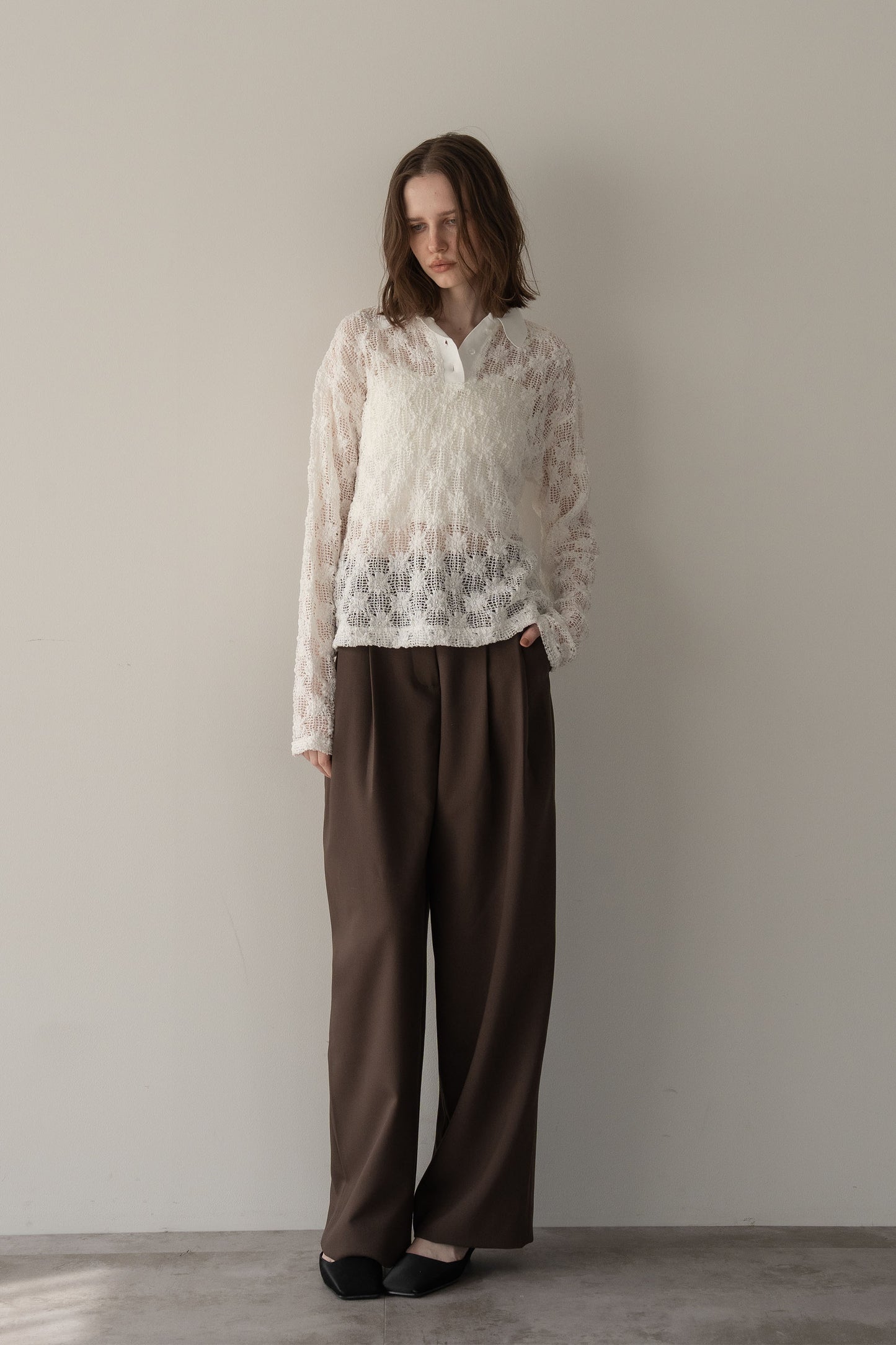 レースポロ【WHITE】