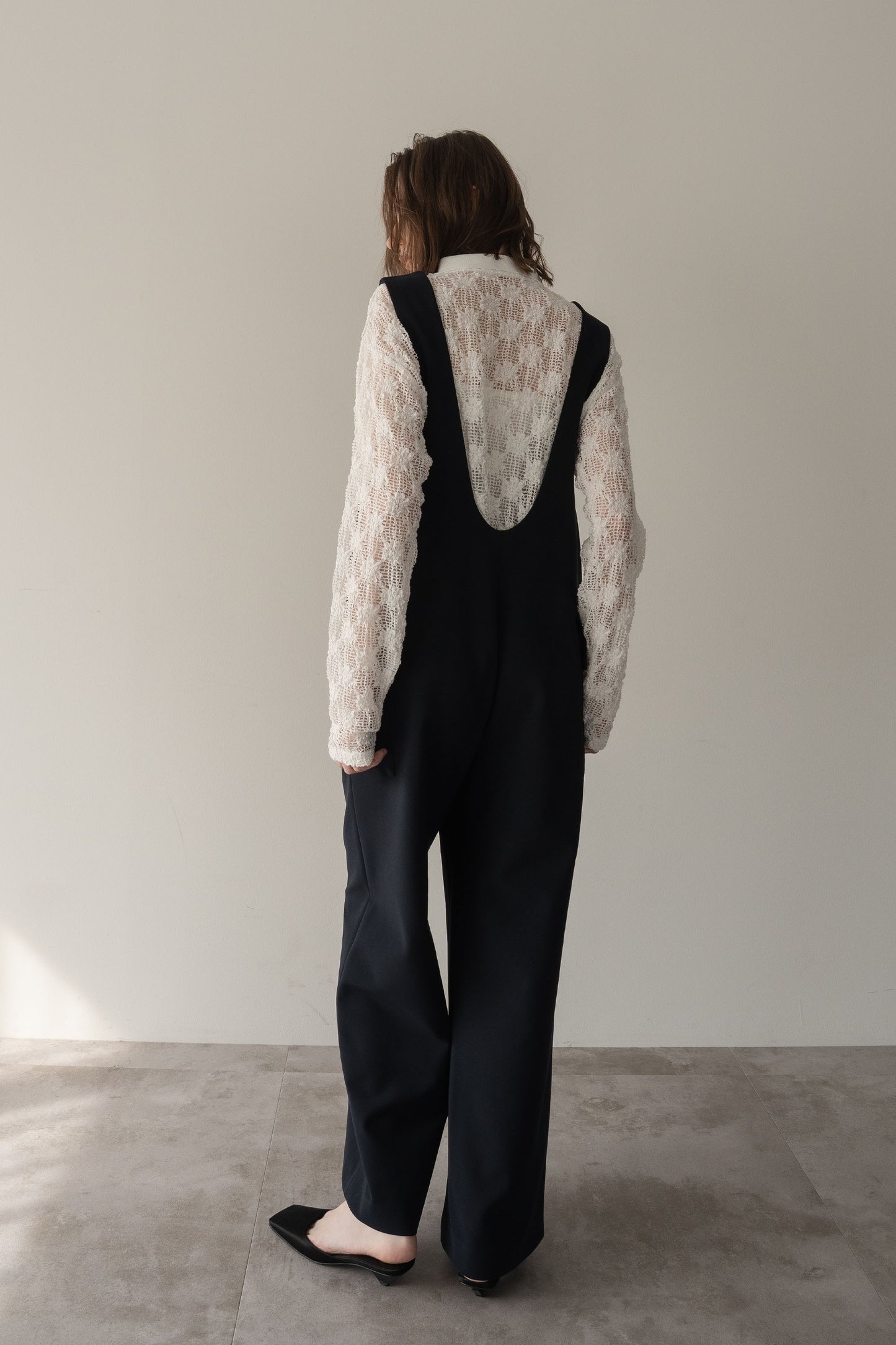 ポケットロンパース【NAVY】