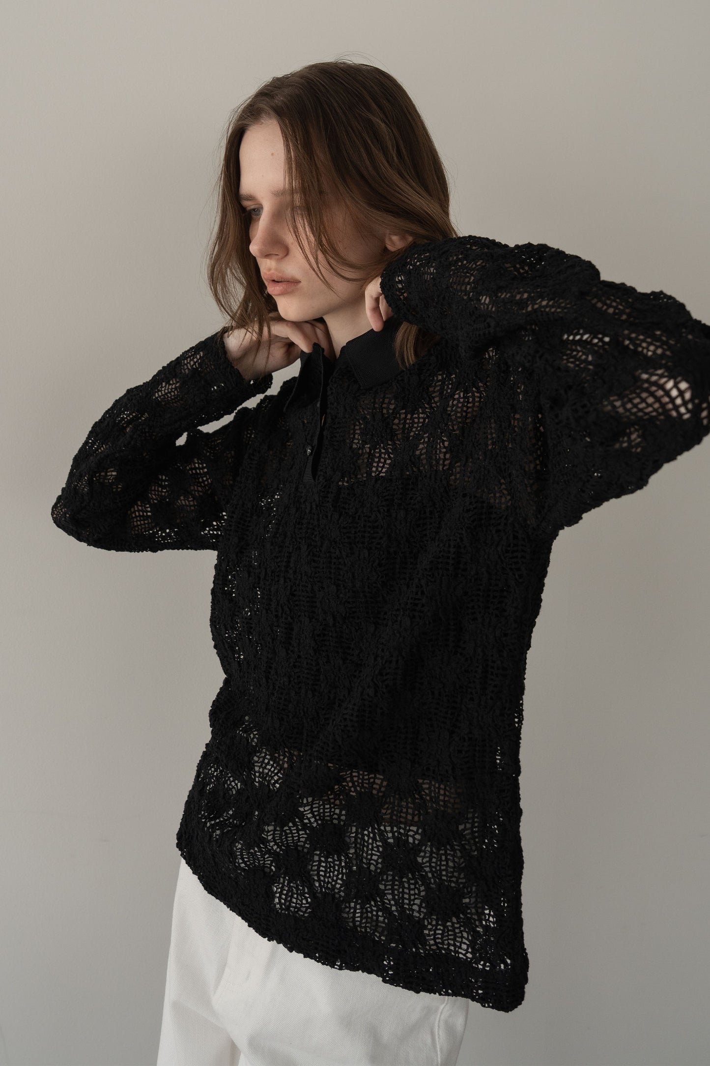 レースポロ【BLACK】