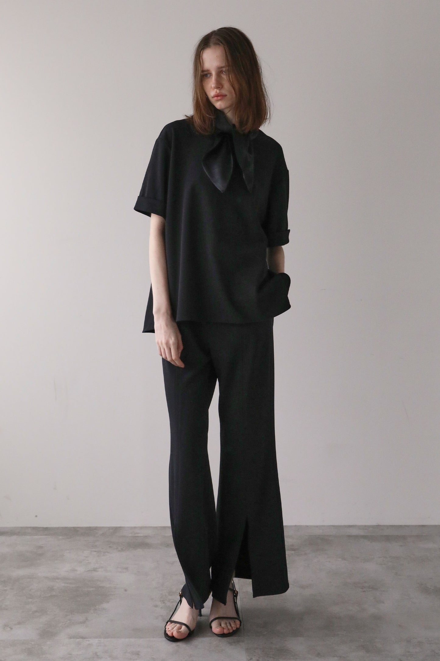 Georgette PT [BLACK]