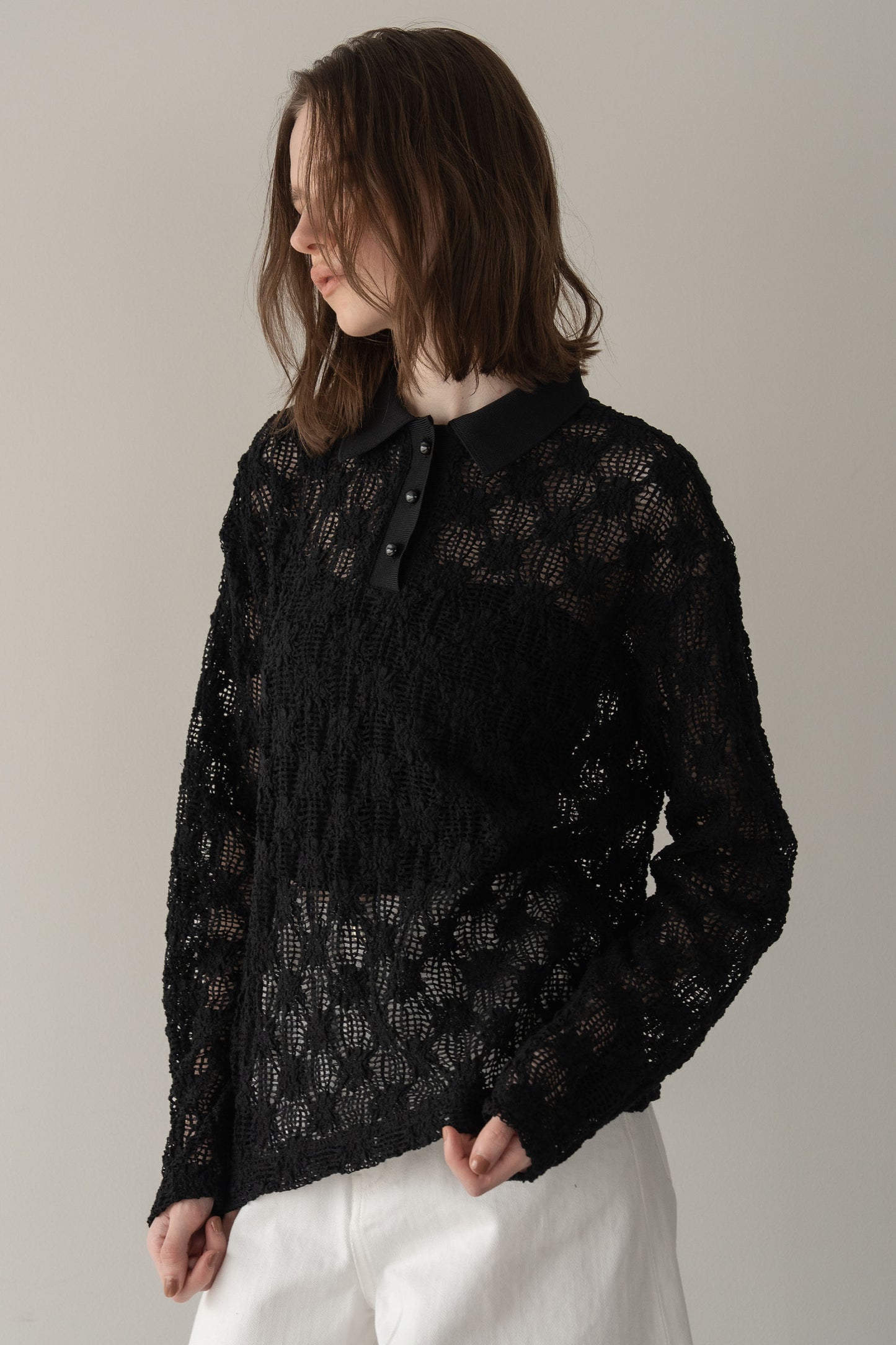 レースポロ【BLACK】