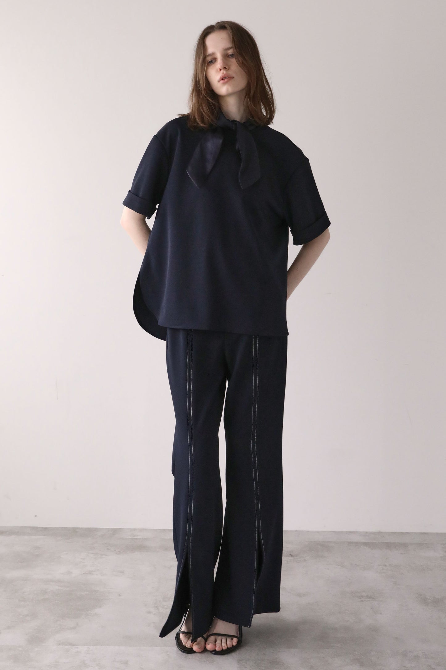 Georgette PT [NAVY]
