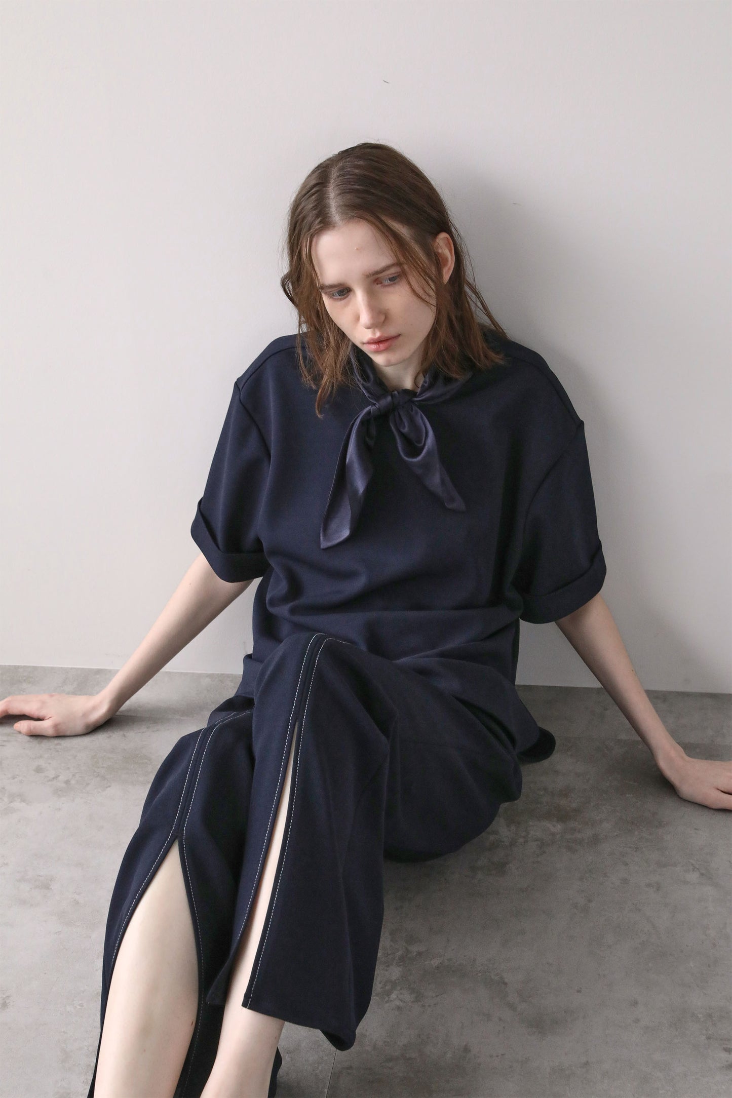 Georgette PT [NAVY]