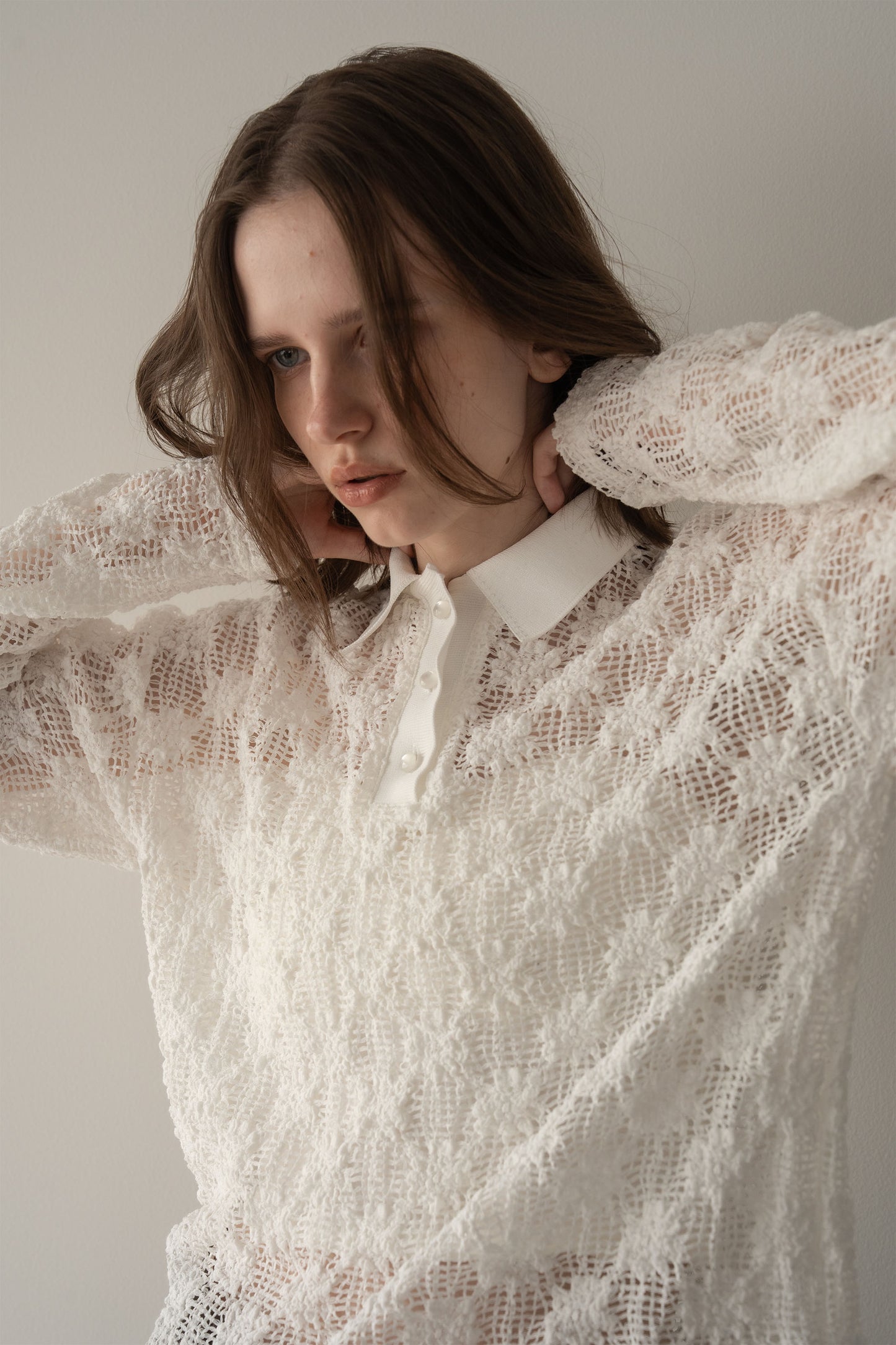 レースポロ【WHITE】