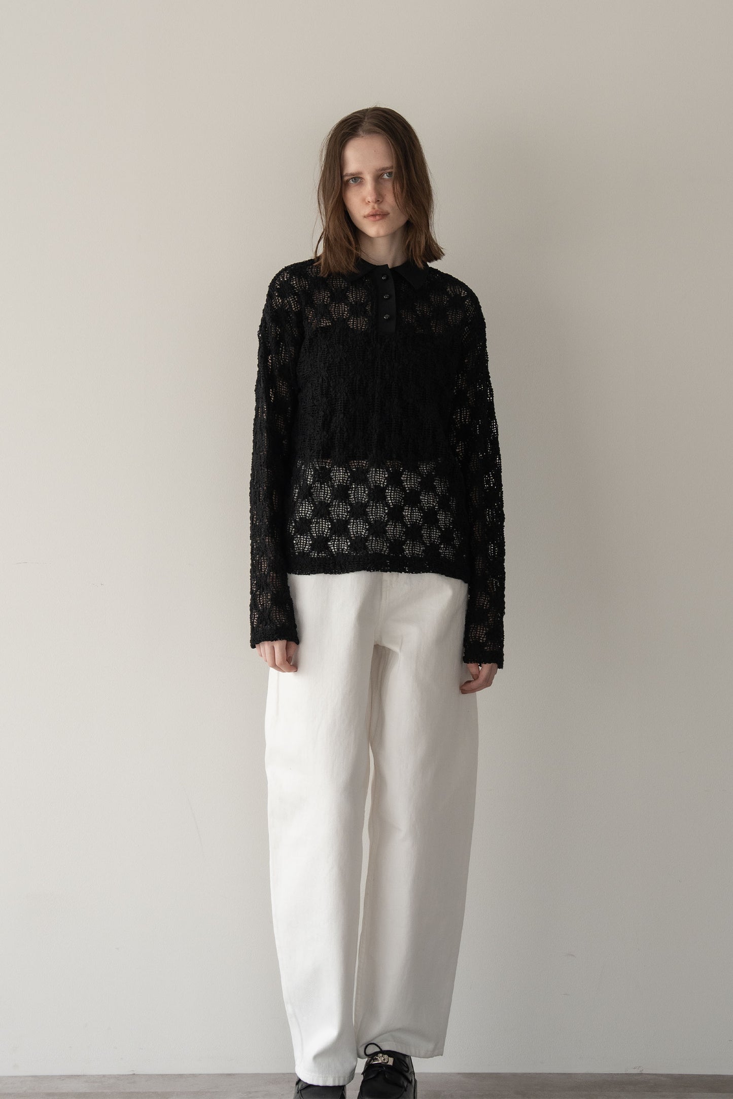 レースポロ【BLACK】