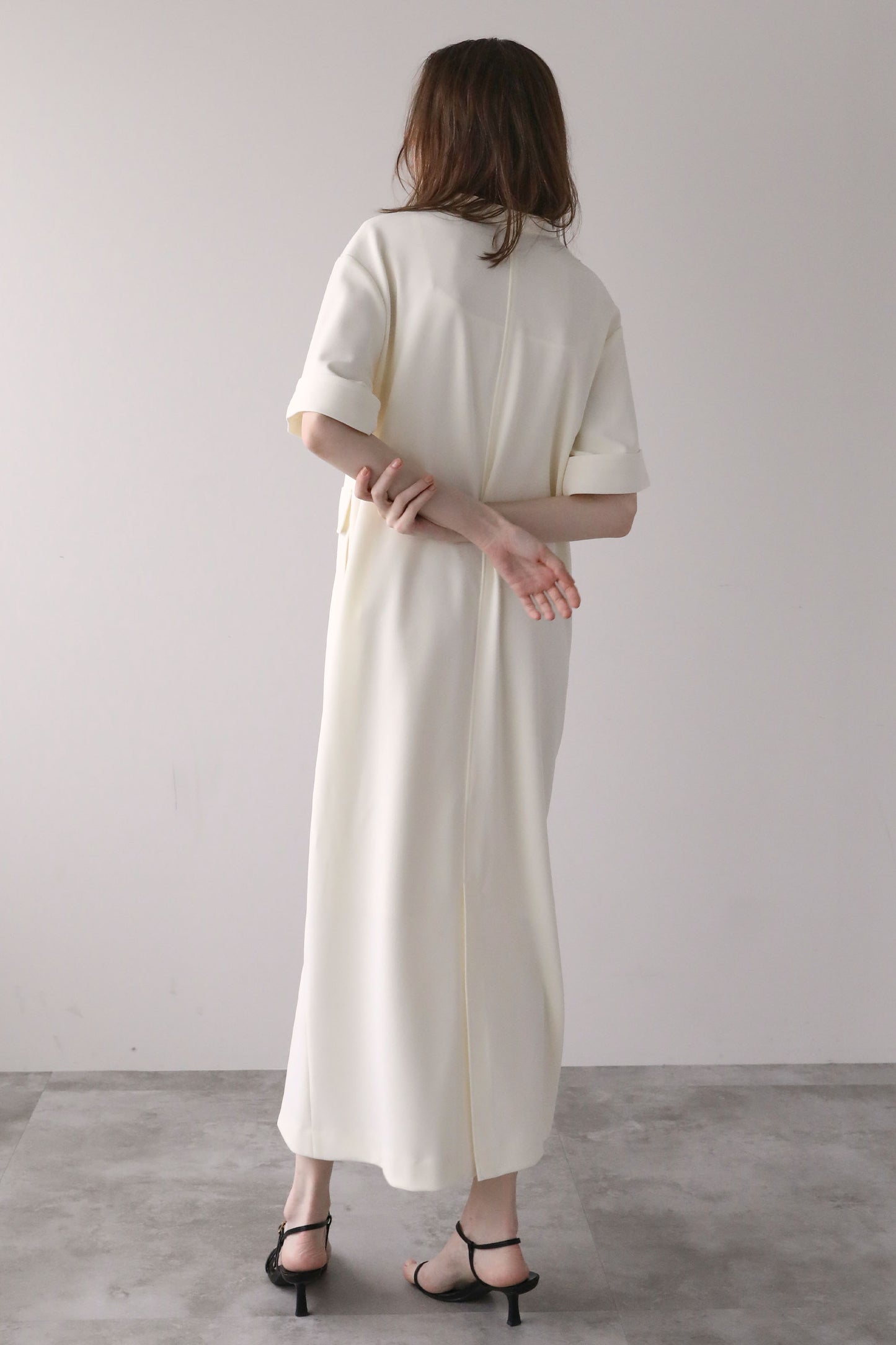 [Pre-order, shipping at the end of June] Georgette OP [WHITE]