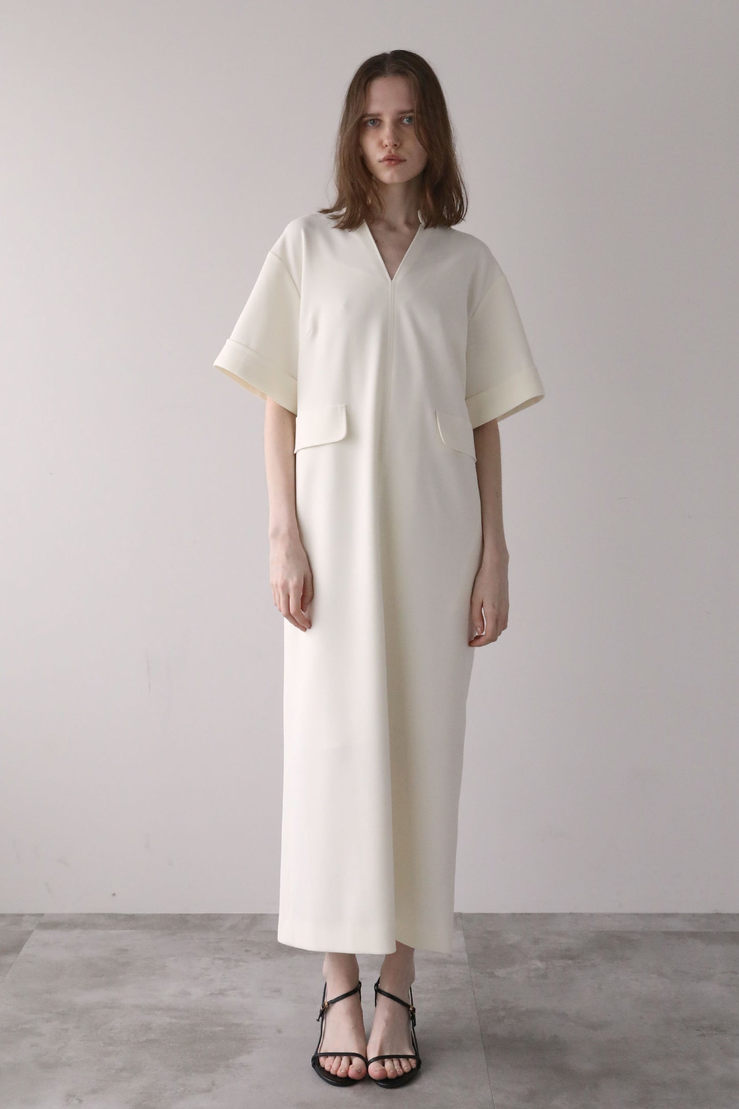 [Pre-order, shipping at the end of June] Georgette OP [WHITE]