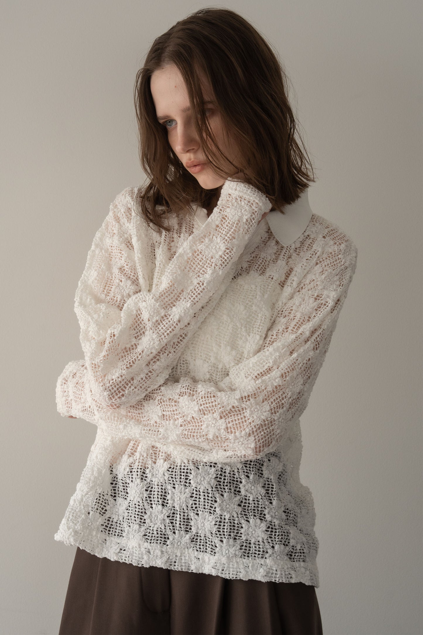 レースポロ【WHITE】