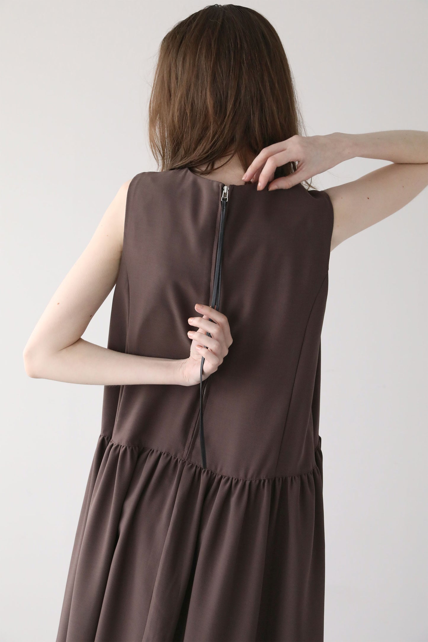 ヘムラインドレス【BROWN】