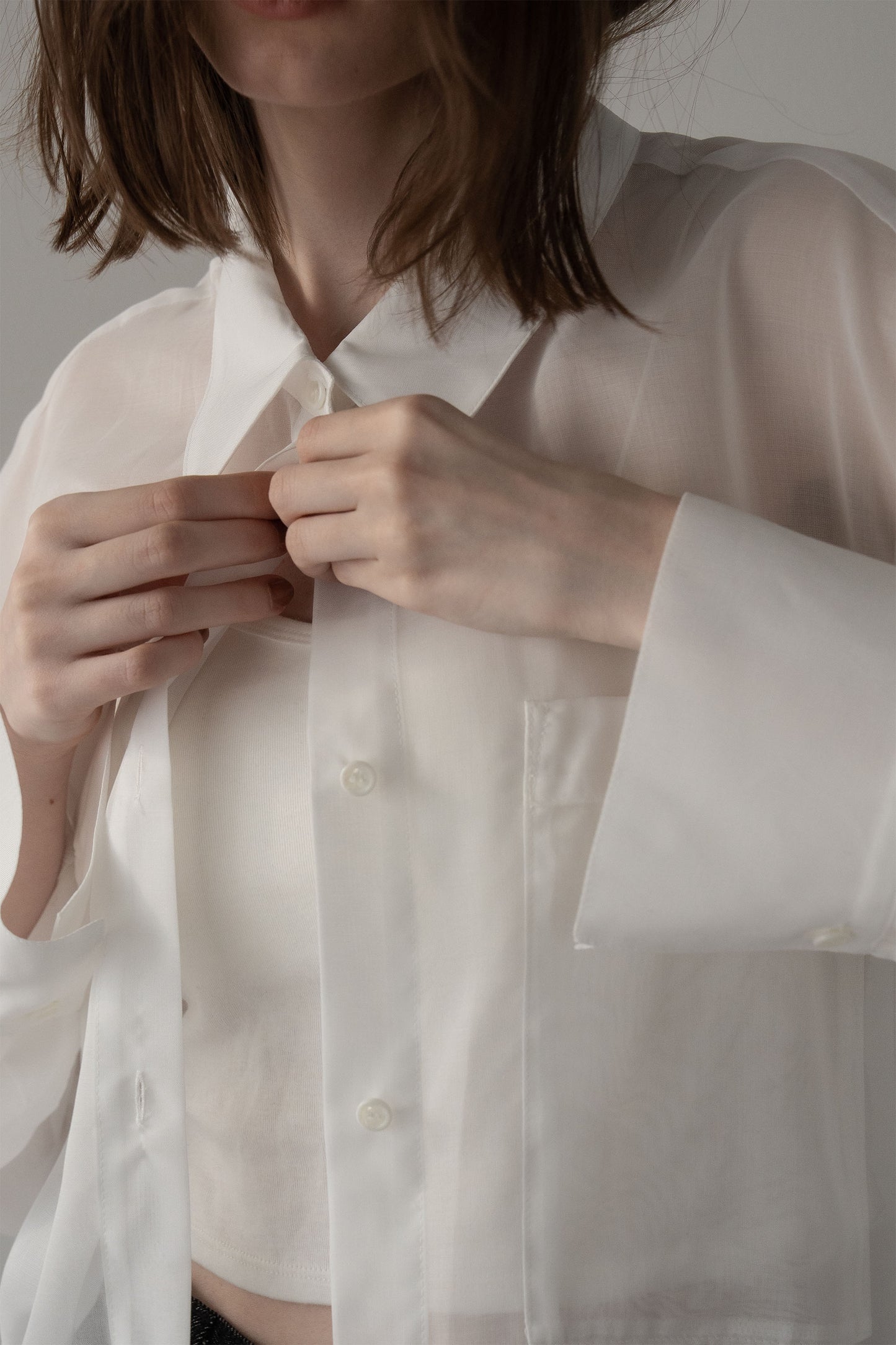 シアービックシャツ【WHITE】