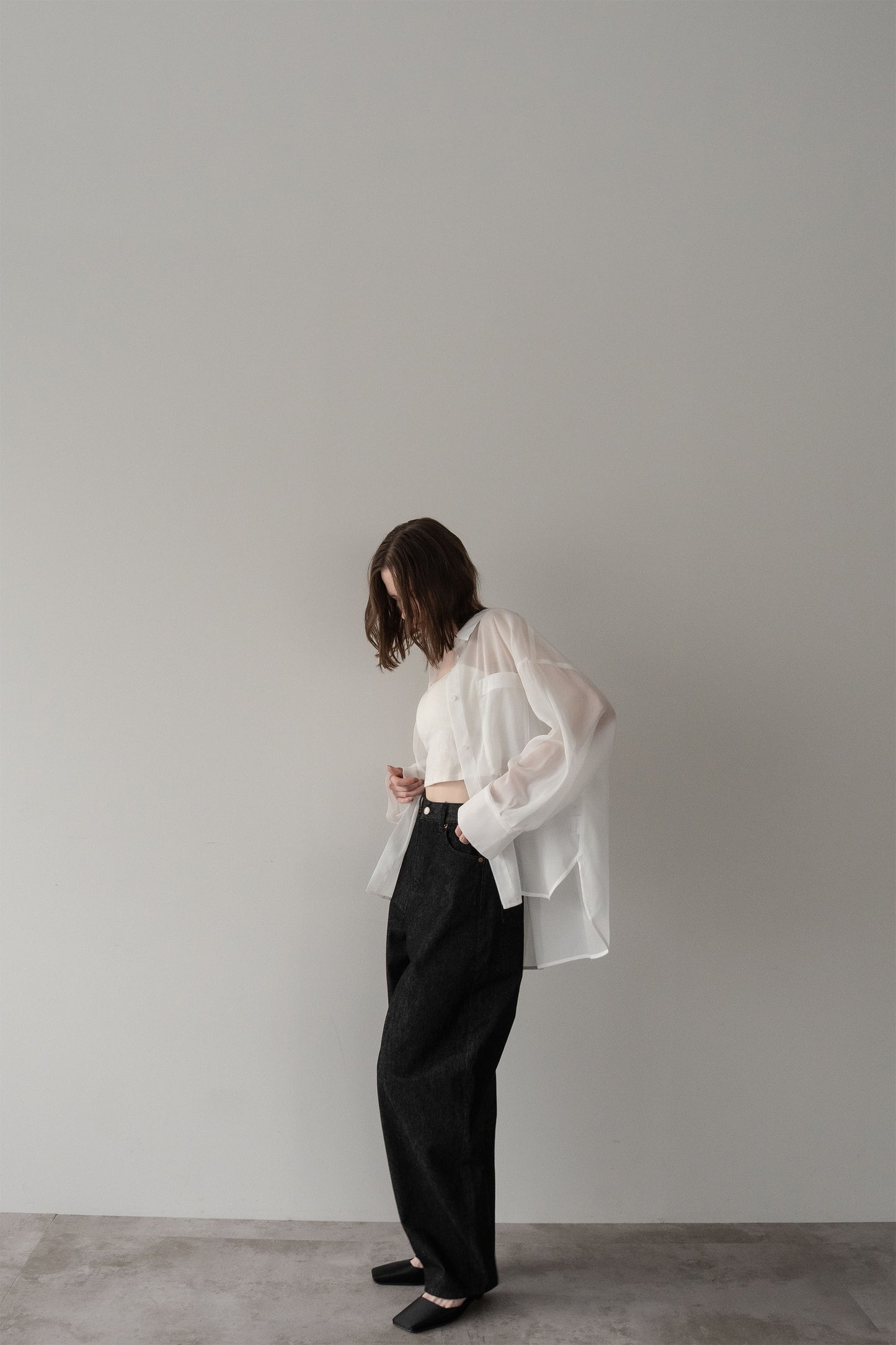 シアービックシャツ【WHITE】