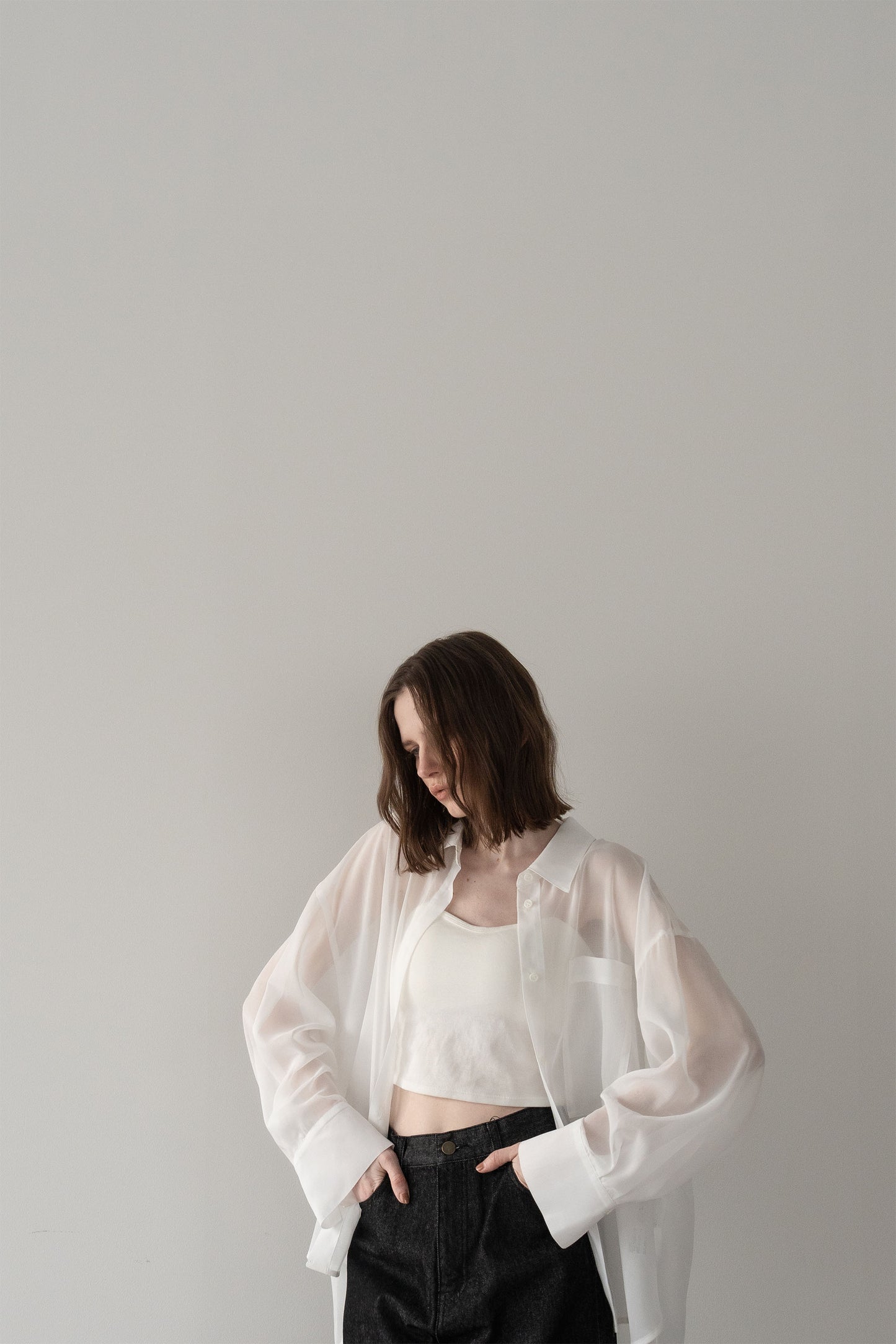 シアービックシャツ【WHITE】