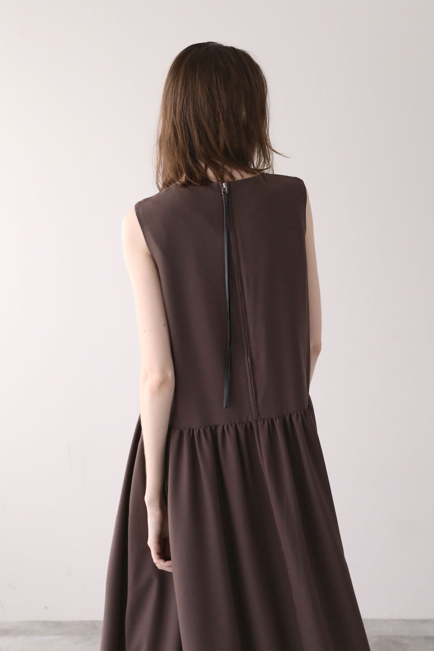 ヘムラインドレス【BROWN】