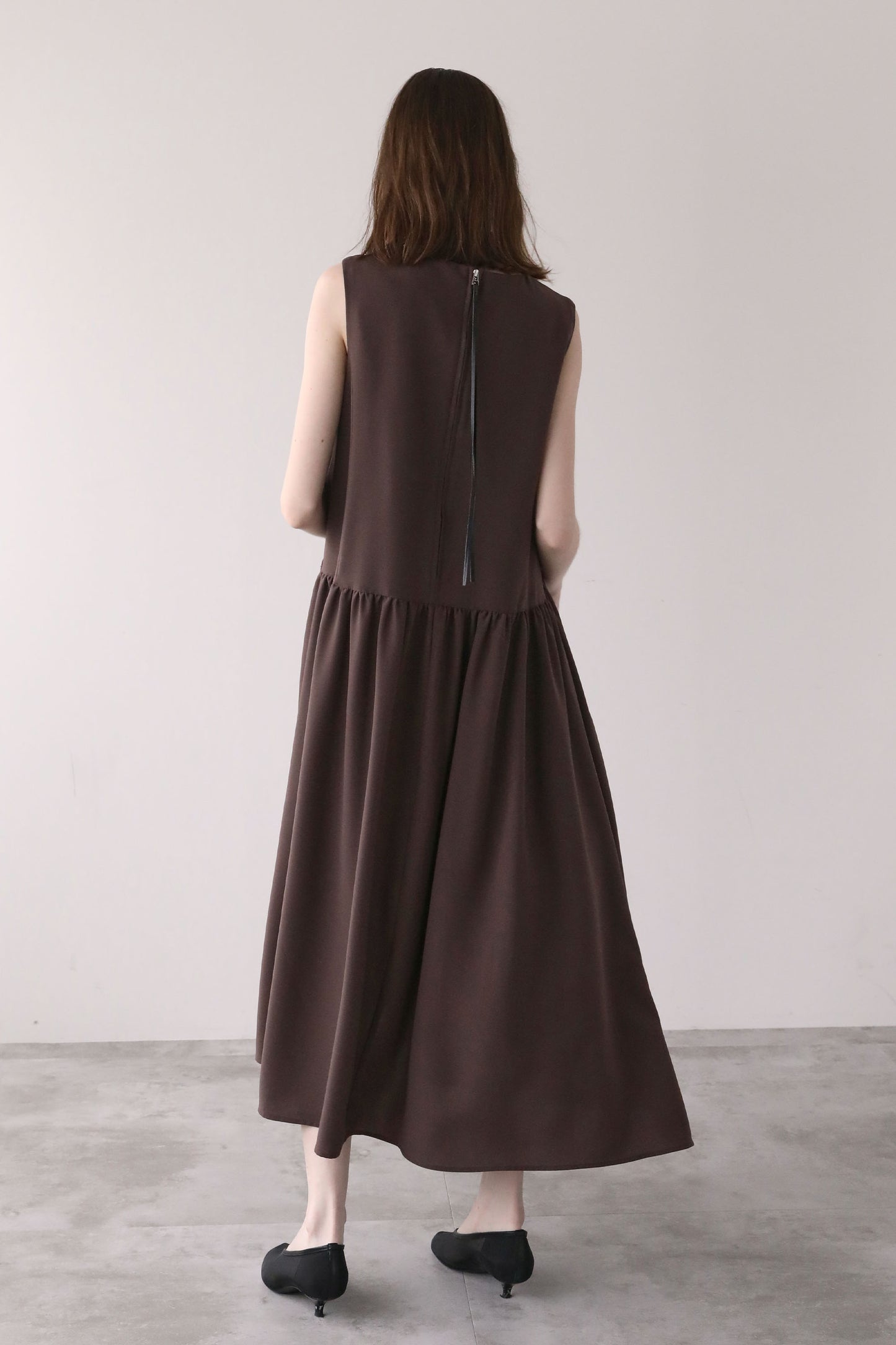 ヘムラインドレス【BROWN】