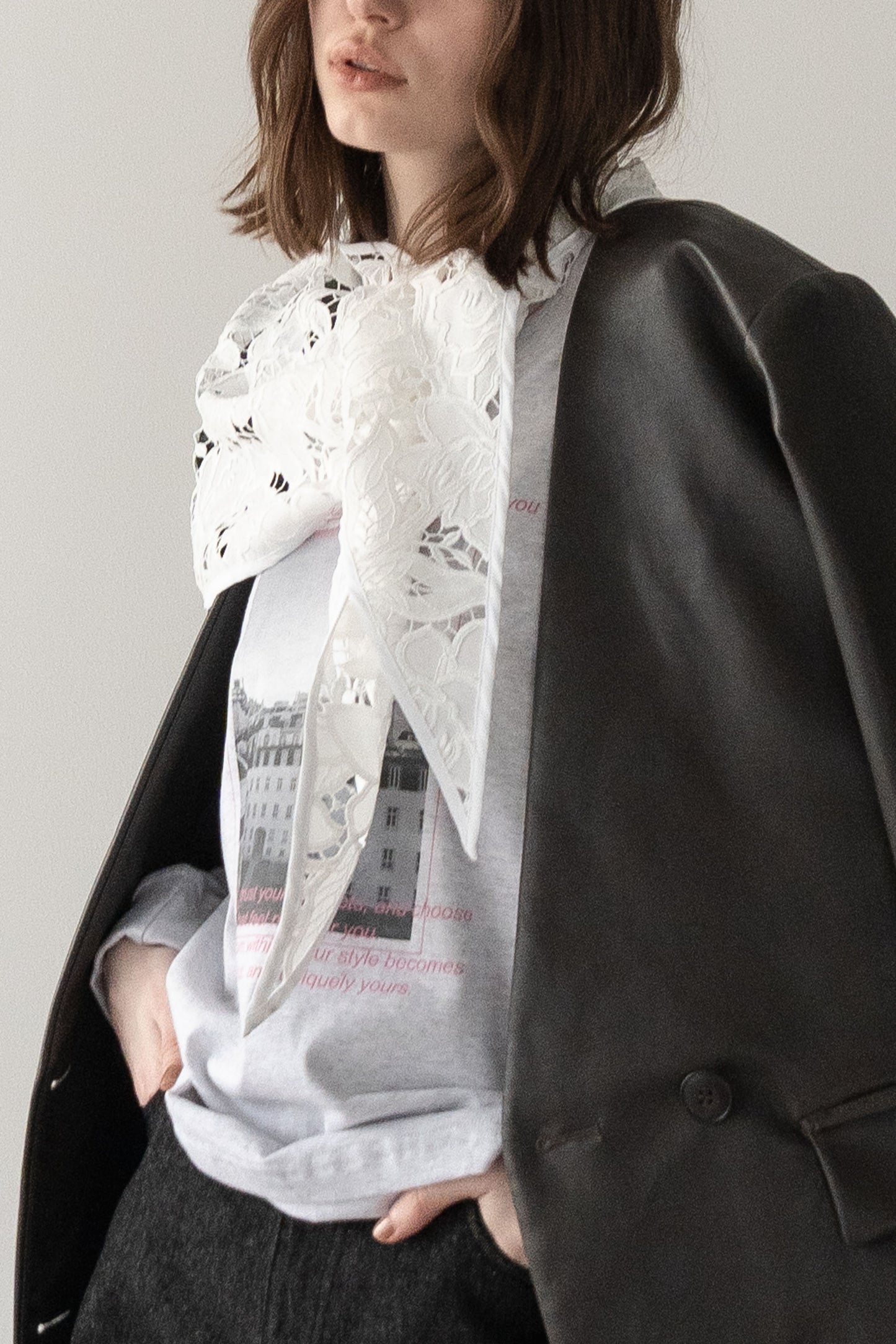 レースカラー【WHITE】