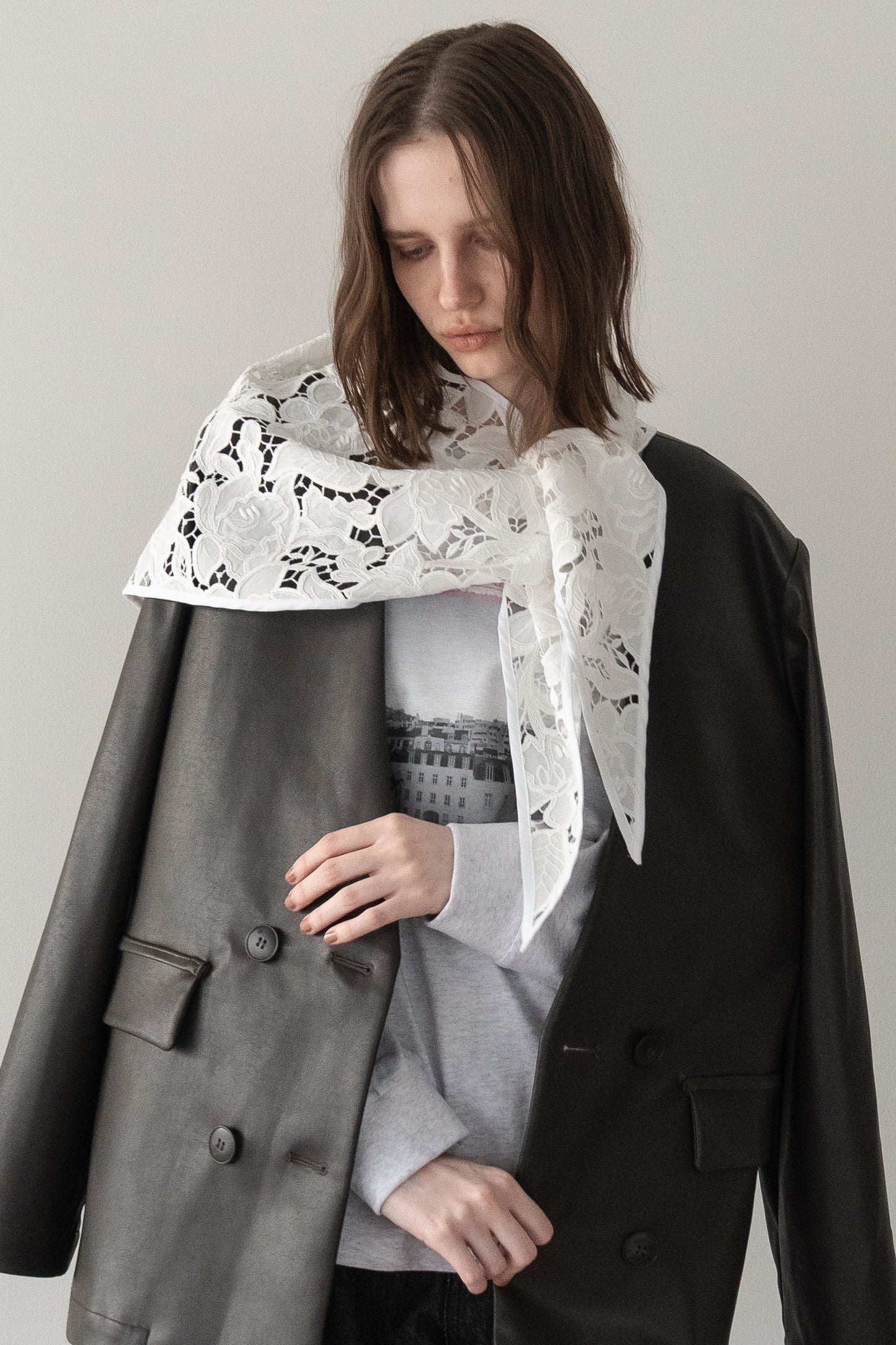 レースカラー【WHITE】