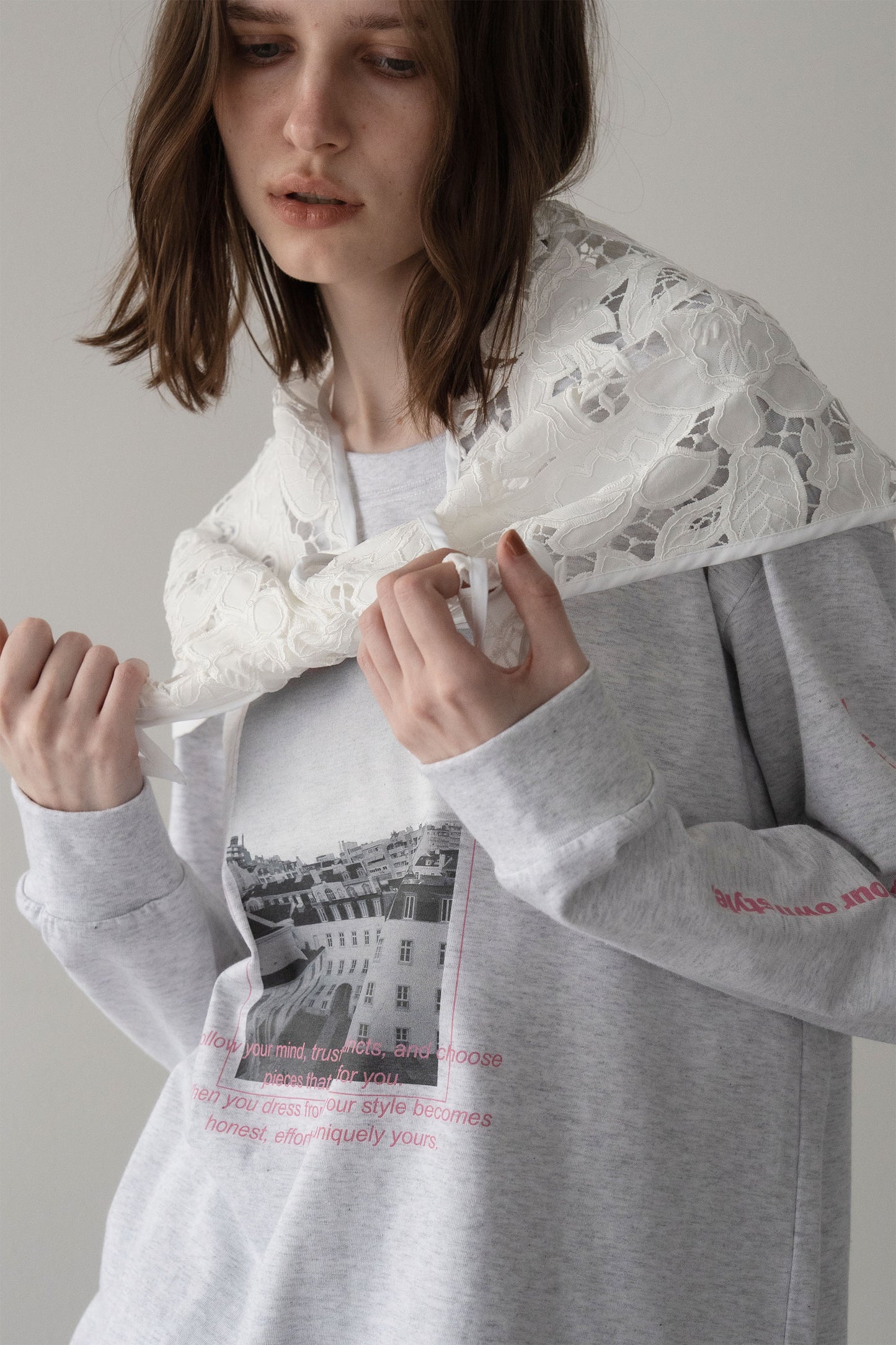 レースカラー【WHITE】