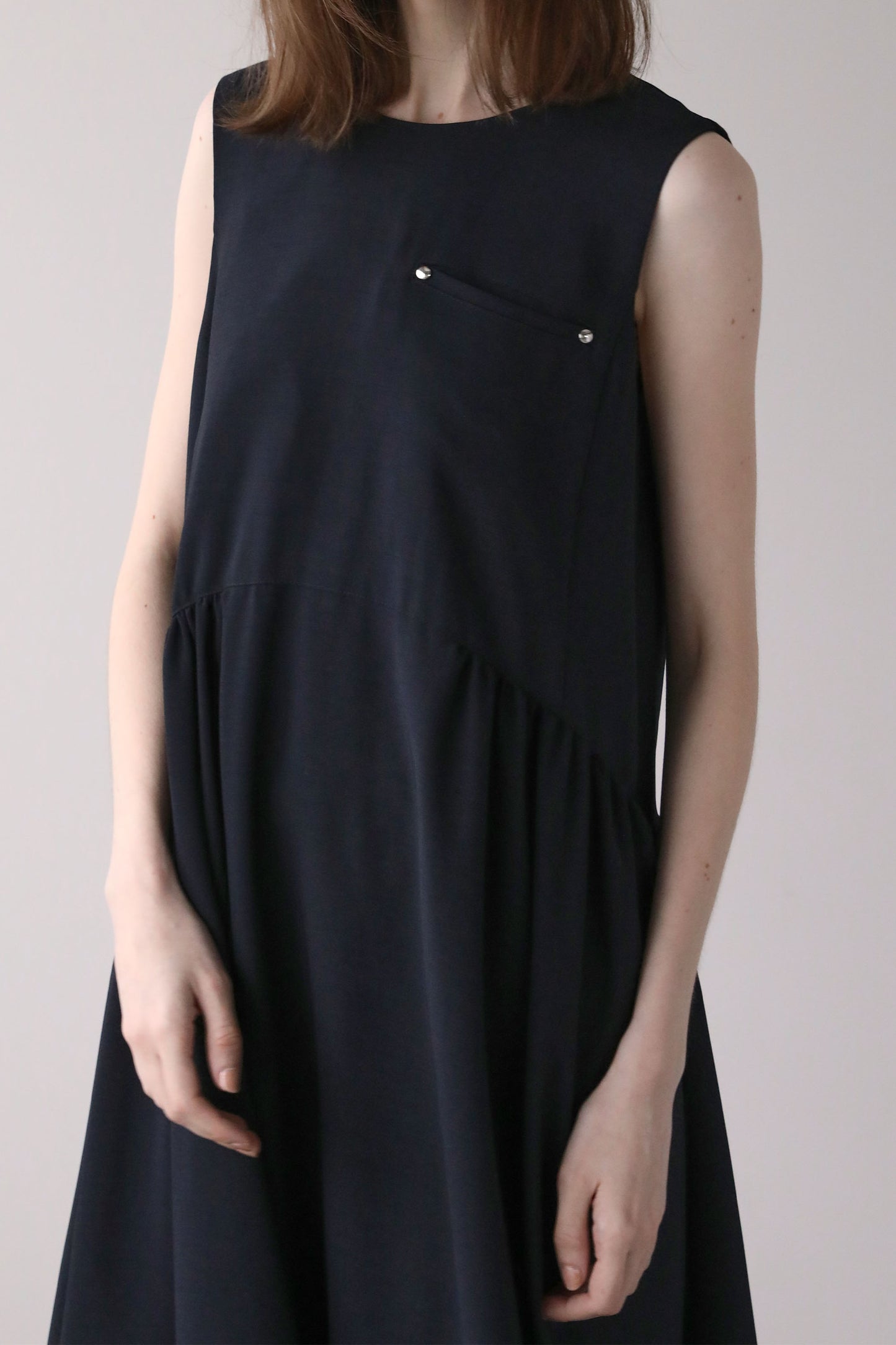ヘムラインドレス【NAVY】