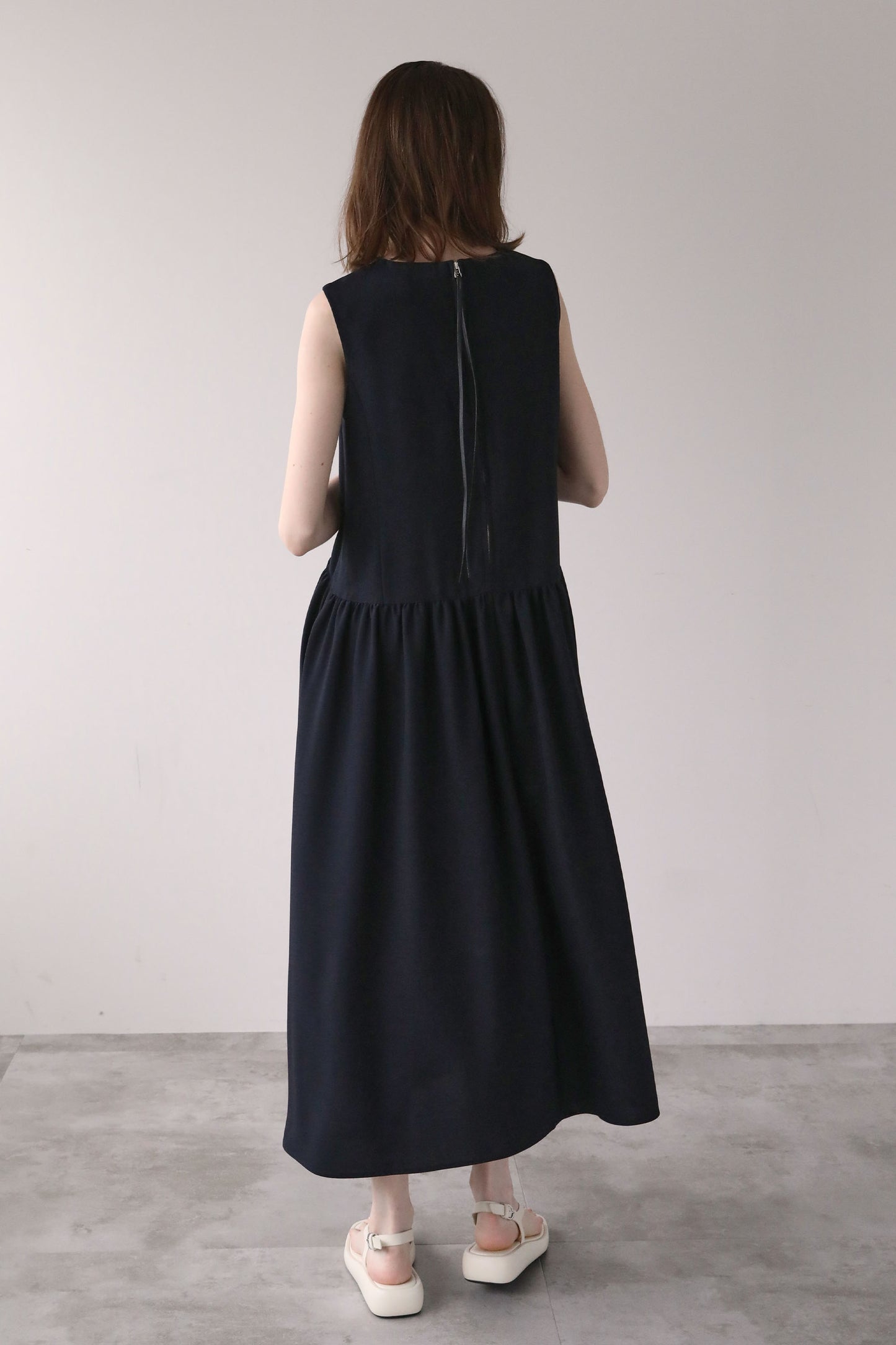 ヘムラインドレス【NAVY】