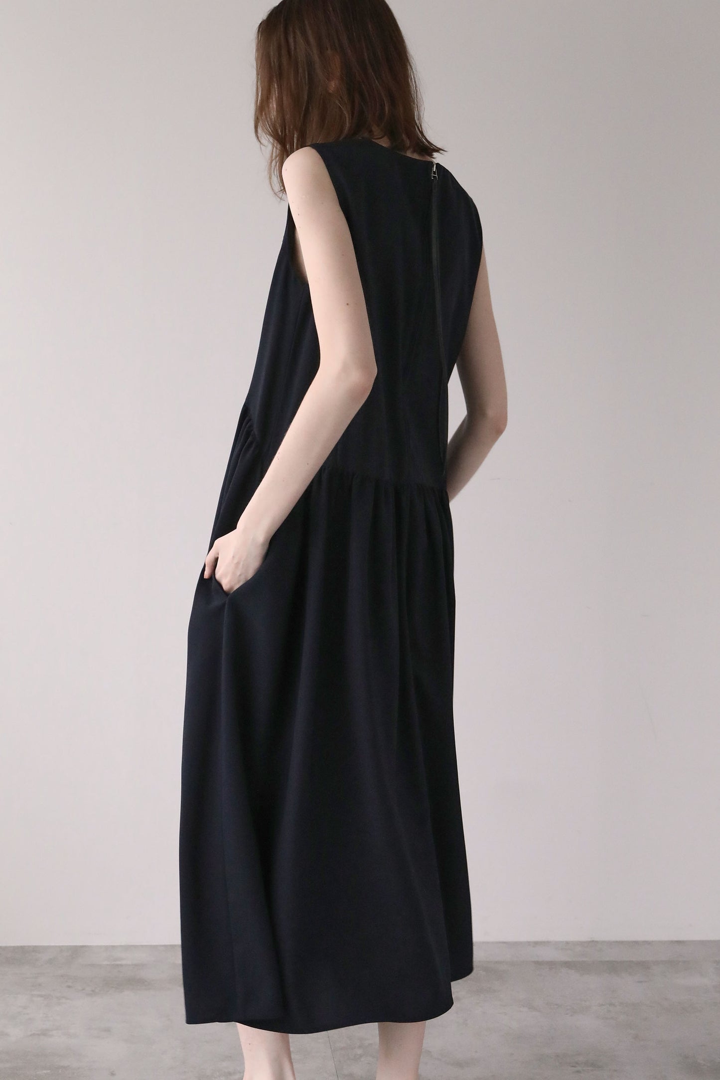 ヘムラインドレス【NAVY】
