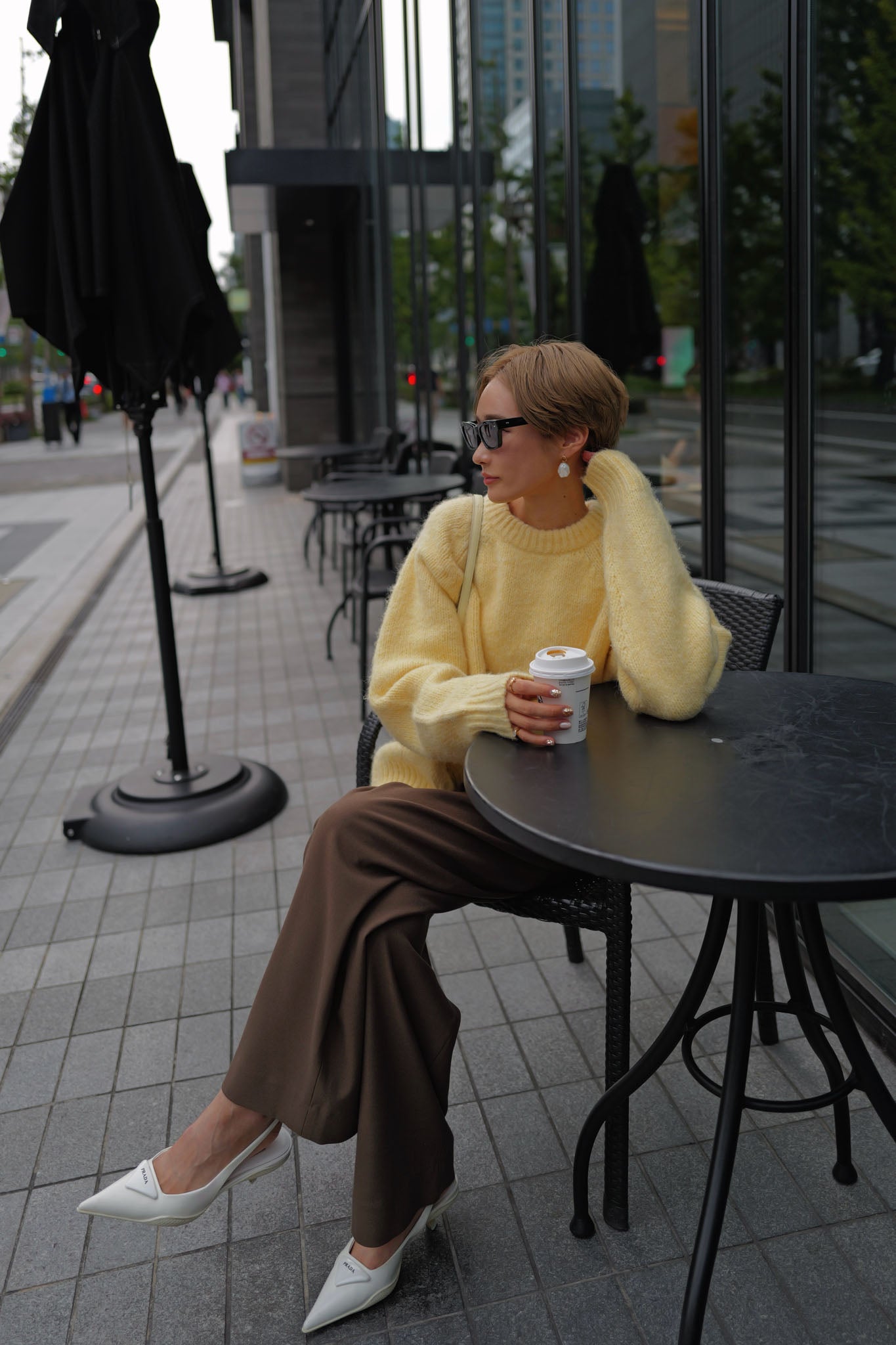 オーバーサイズニット【YELLOW】