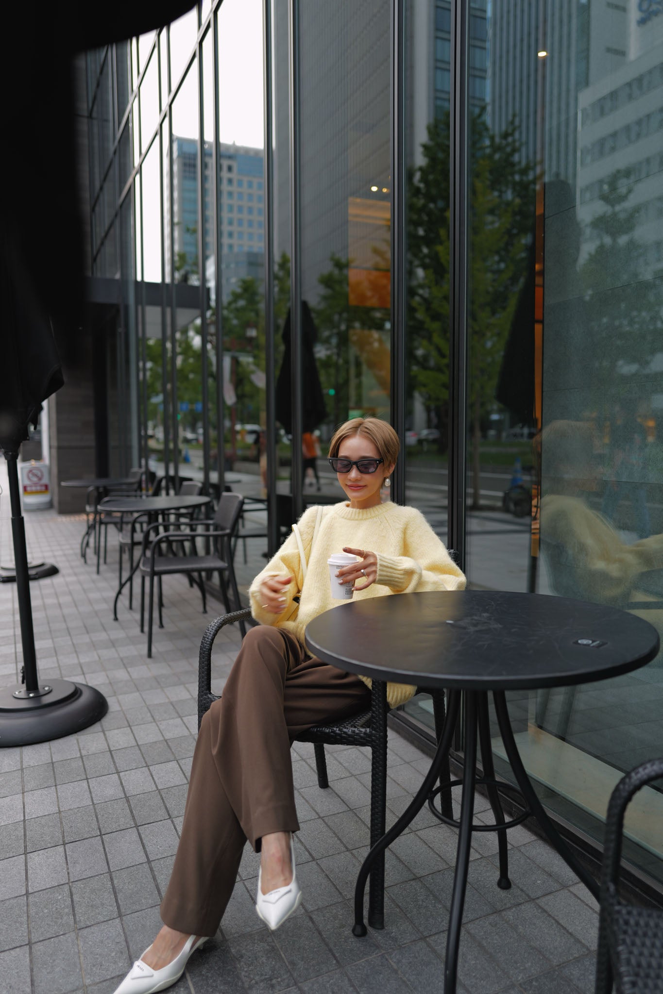 オーバーサイズニット【YELLOW】