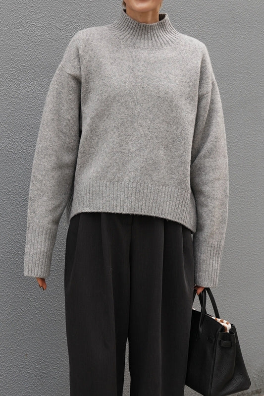 タートルニット【GRAY】