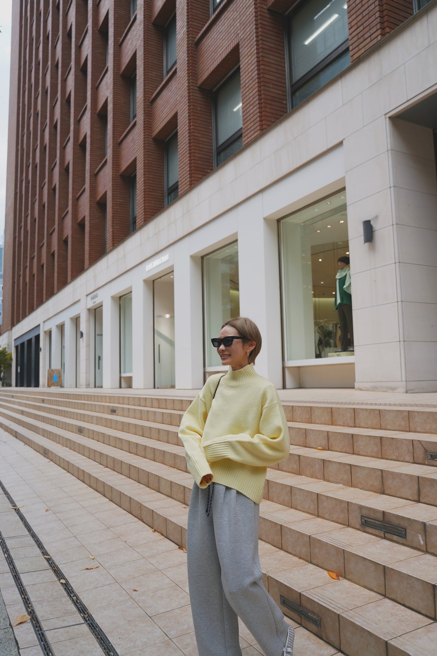 タートルニット【YELLOW】