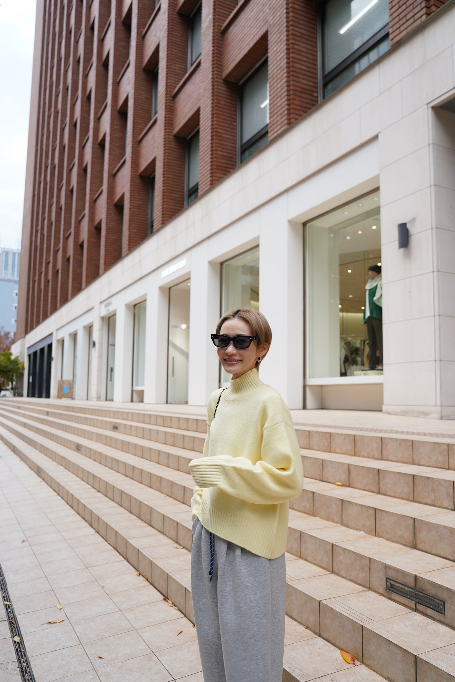 タートルニット【YELLOW】