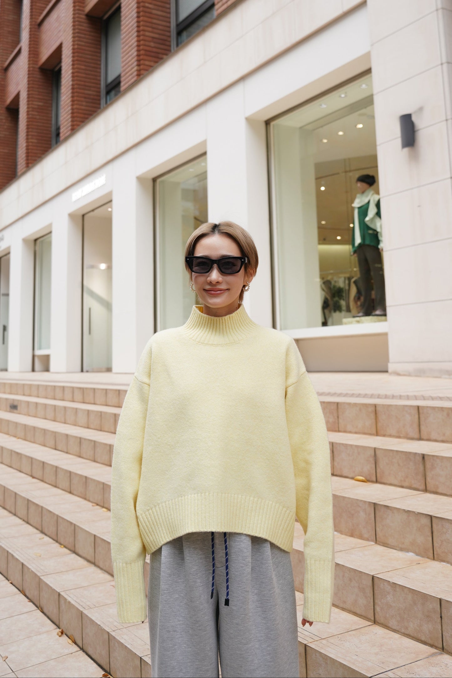 タートルニット【YELLOW】