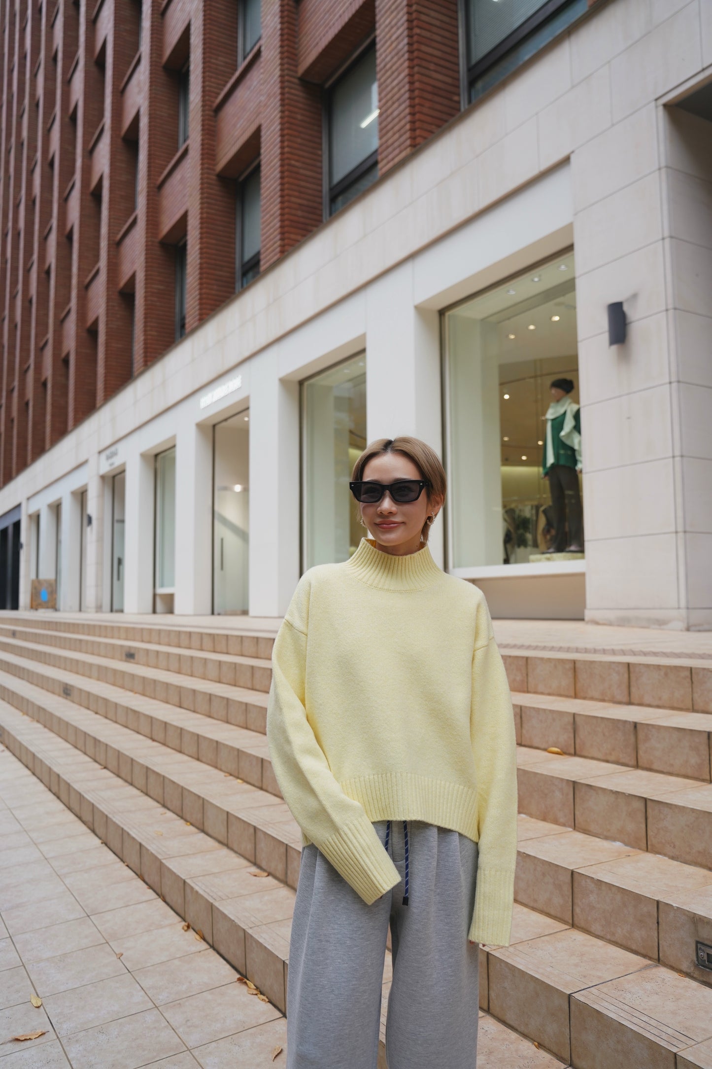 タートルニット【YELLOW】