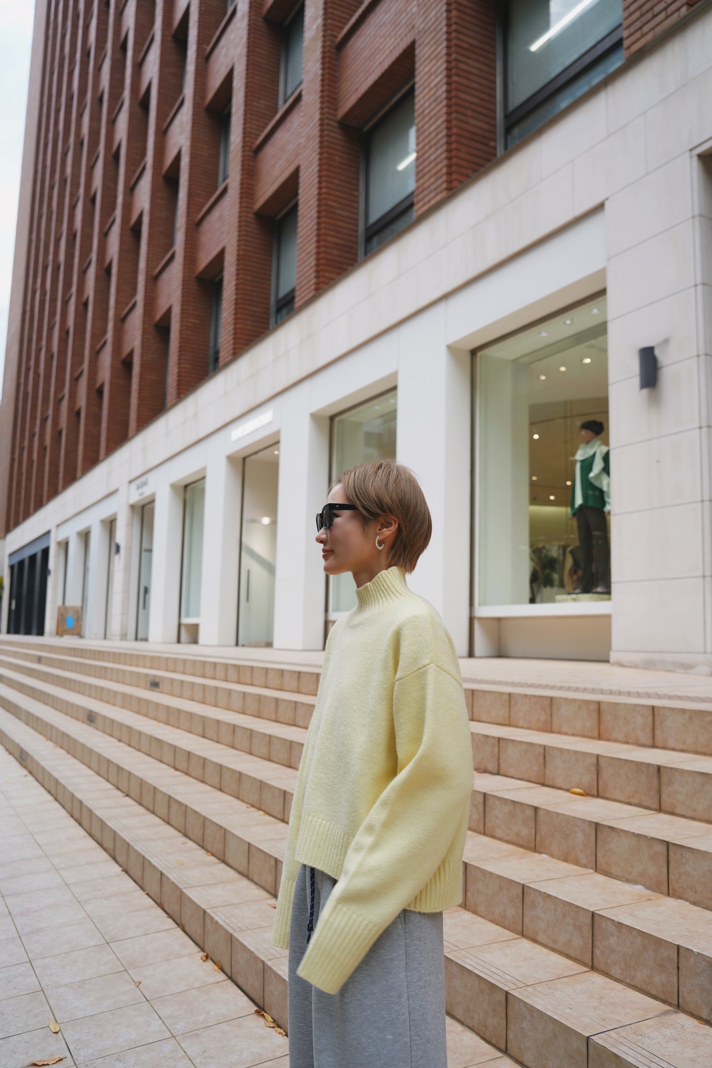 タートルニット【YELLOW】