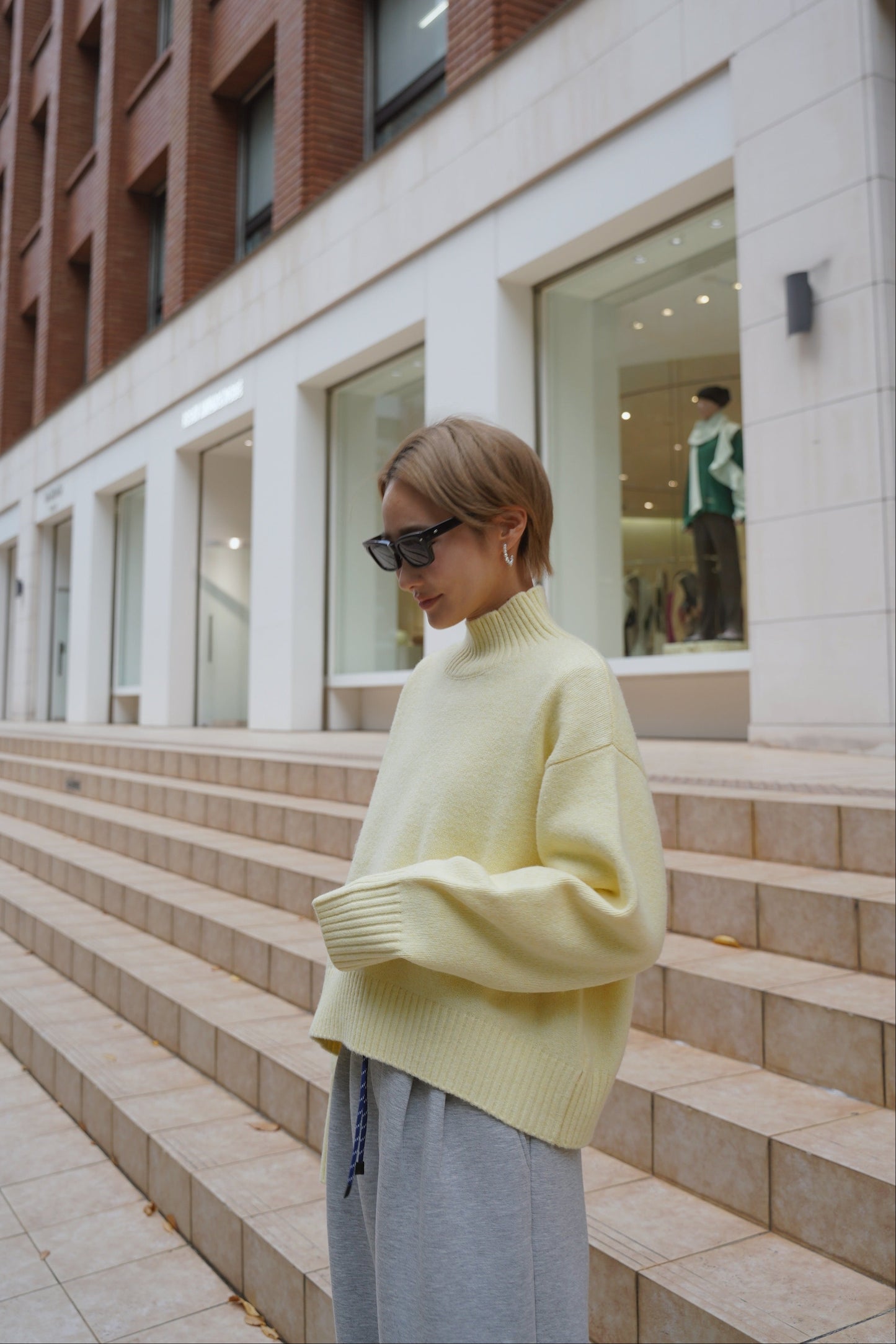 タートルニット【YELLOW】