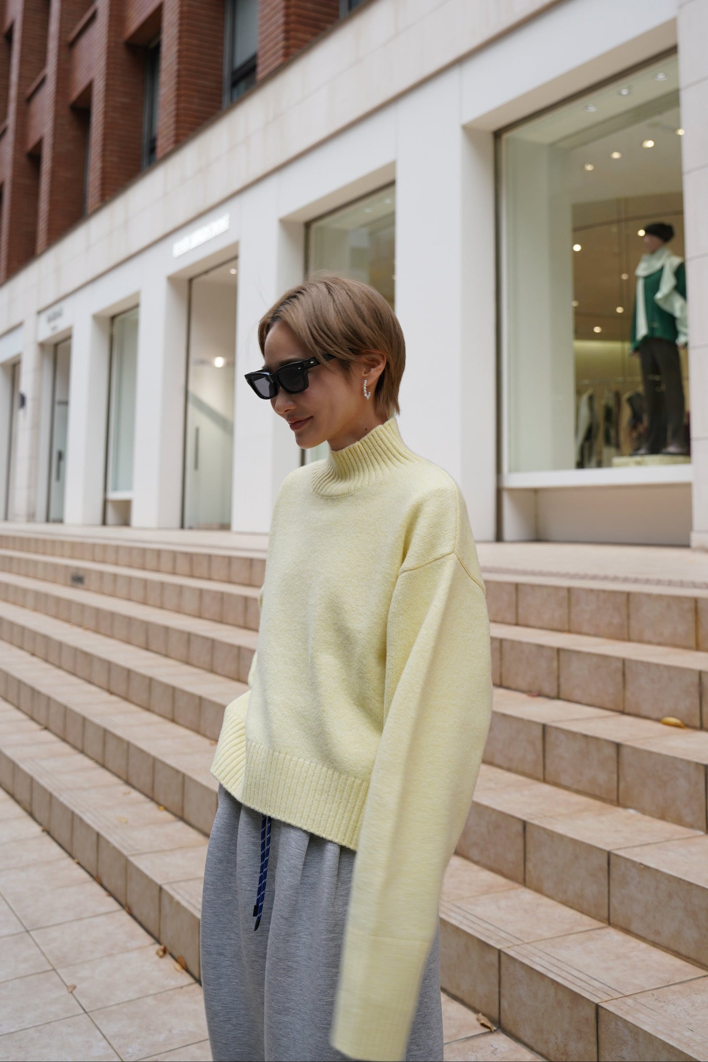 タートルニット【YELLOW】