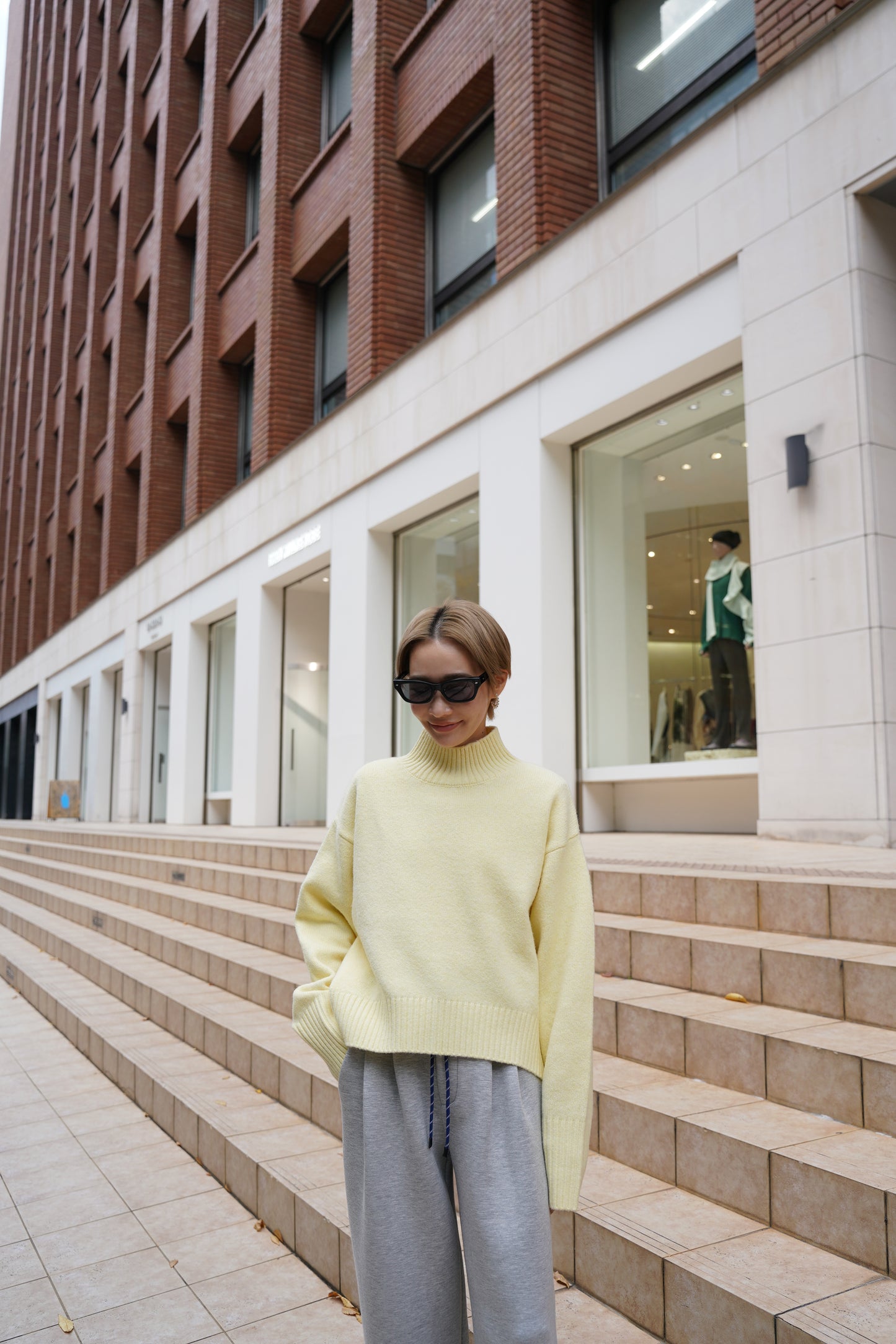 タートルニット【YELLOW】