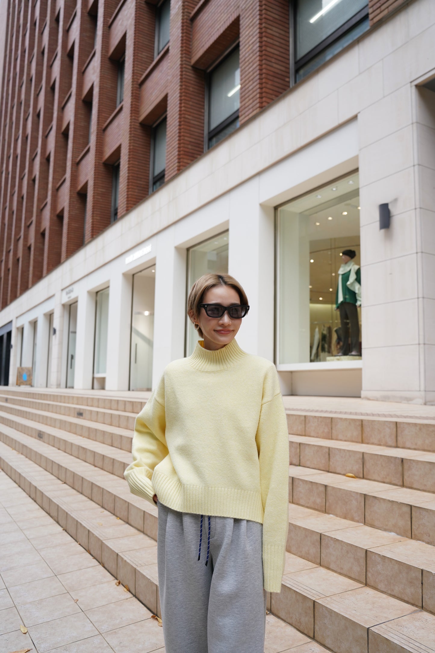 タートルニット【YELLOW】