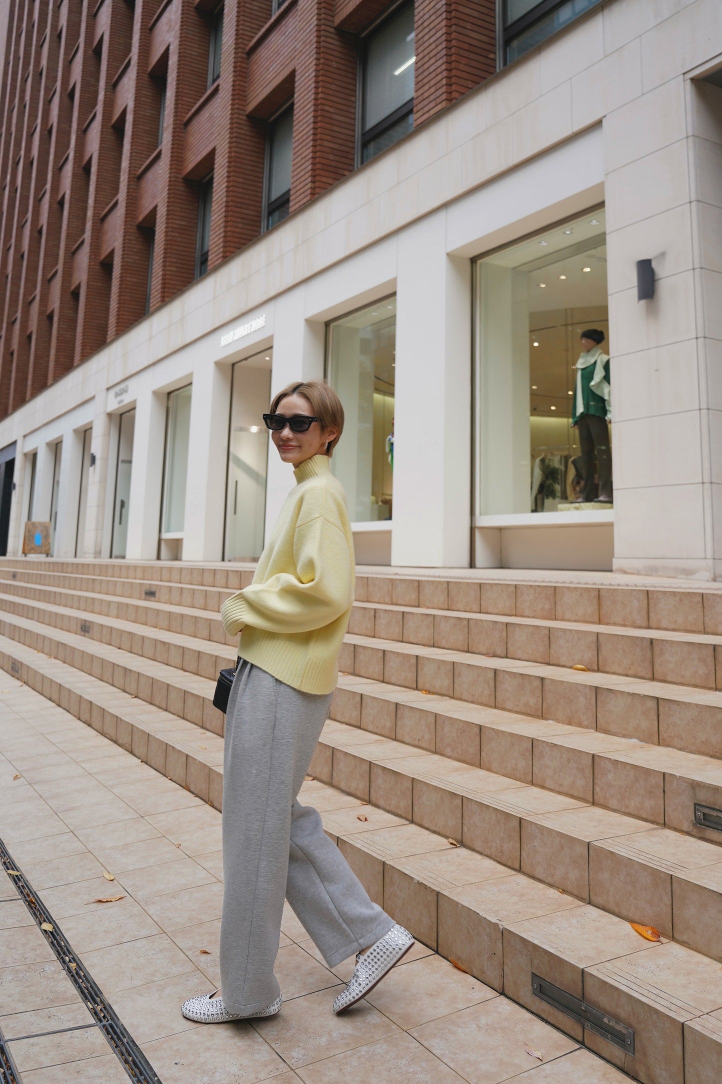 タートルニット【YELLOW】